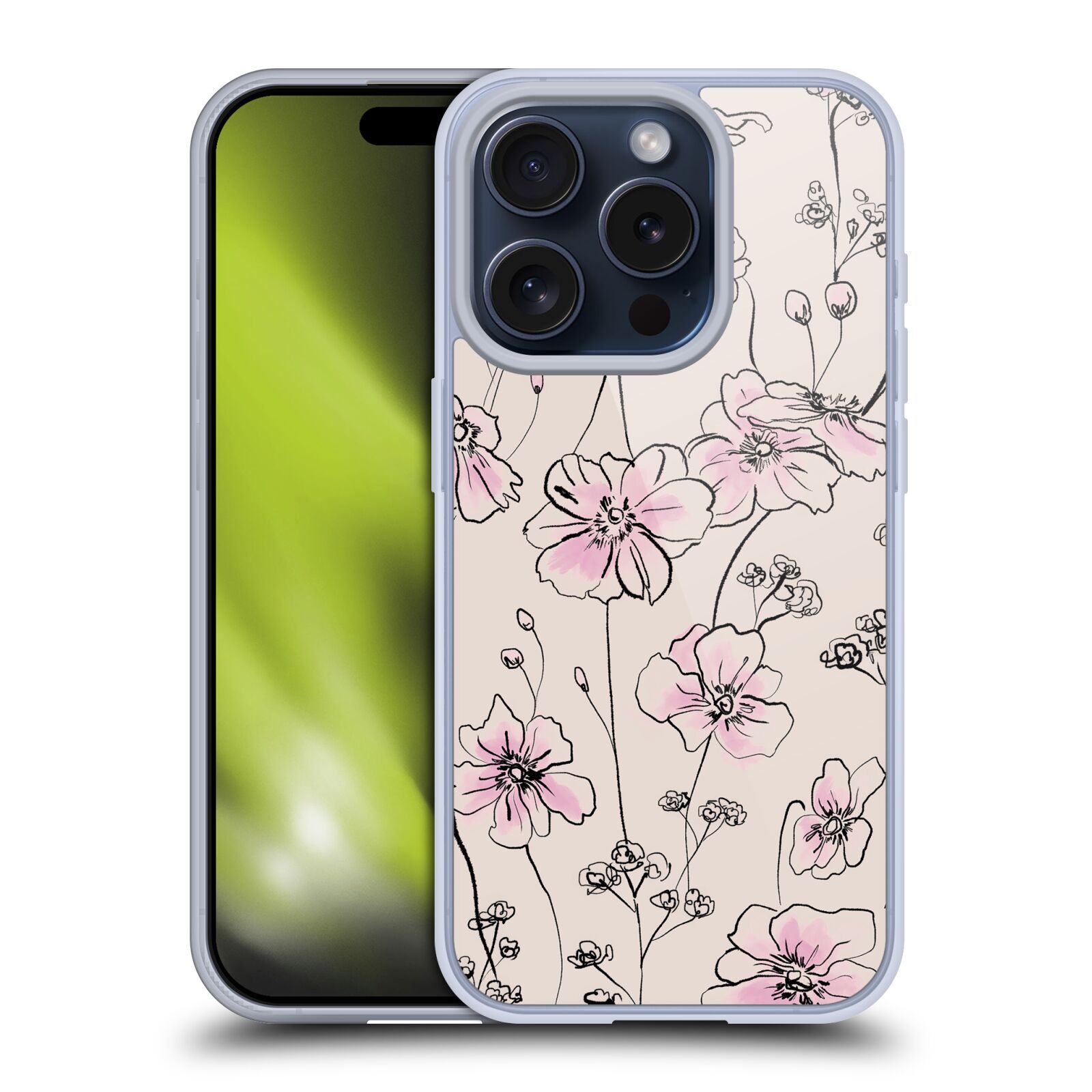 OFFICIAL ANIS ILLUSTRATION FLORAL PATTERN SOFT GEL CASE FOR APPLE iPHONE PHONES - Picture 15 of 15