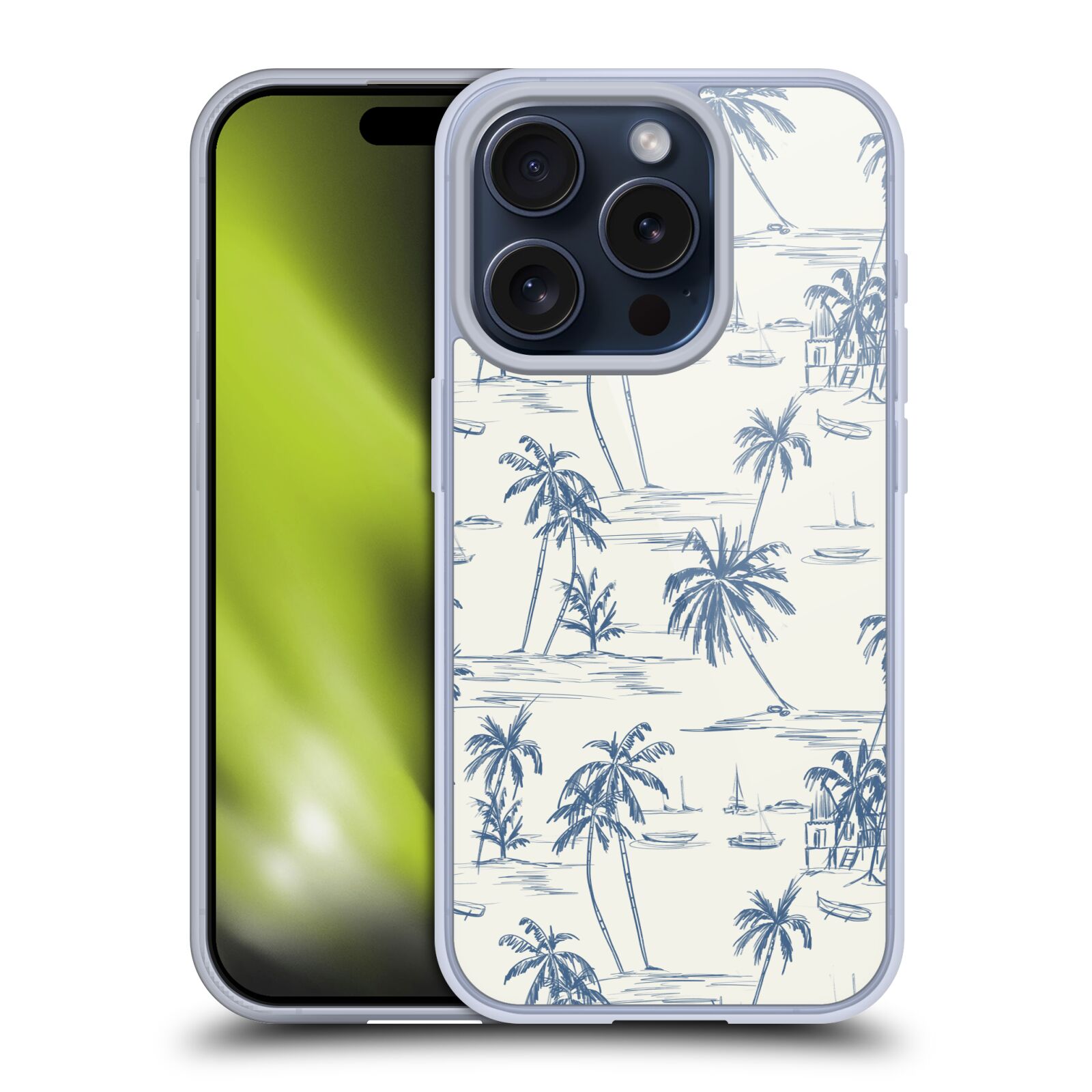 ANIS ILLUSTRATION MIX PATTERN GEL CASE COMPATIBLE WITH APPLE iPHONE & MAGSAFE - Picture 10 of 18