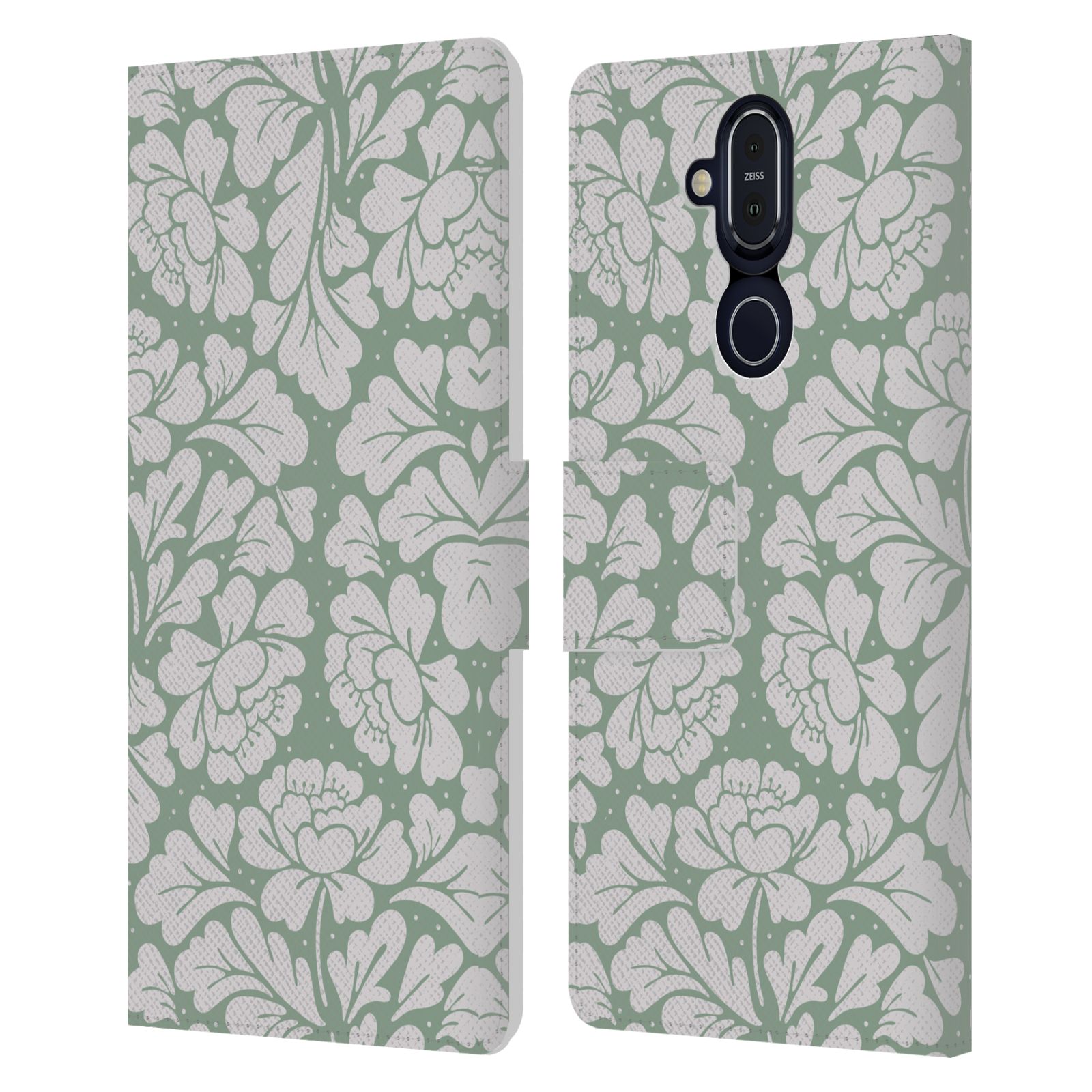 OFFICIAL ANIS ILLUSTRATION MIX PATTERN LEATHER BOOK WALLET CASE FOR NOKIA PHONES - Picture 7 of 18