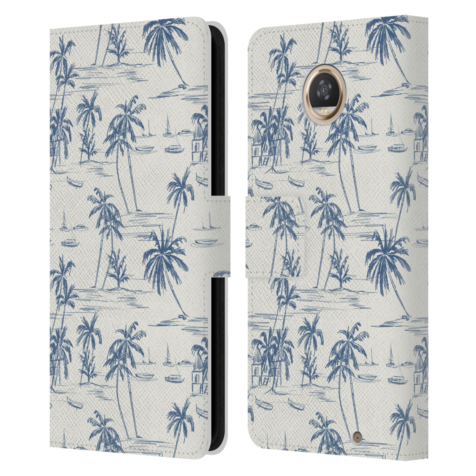 OFFICIAL ANIS ILLUSTRATION MIX PATTERN LEATHER BOOK CASE FOR MOTOROLA PHONES - Picture 9 of 18