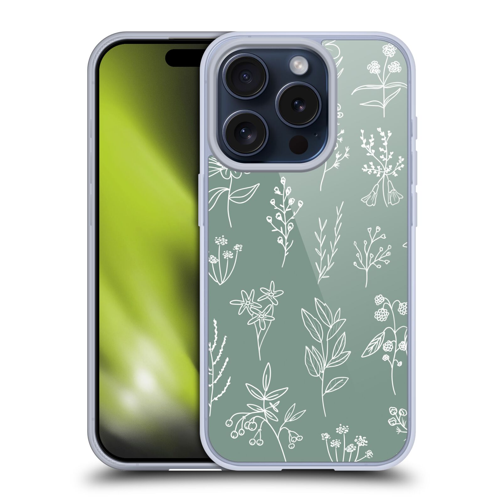 ANIS ILLUSTRATION MIX PATTERN GEL CASE COMPATIBLE WITH APPLE iPHONE & MAGSAFE - Picture 13 of 18