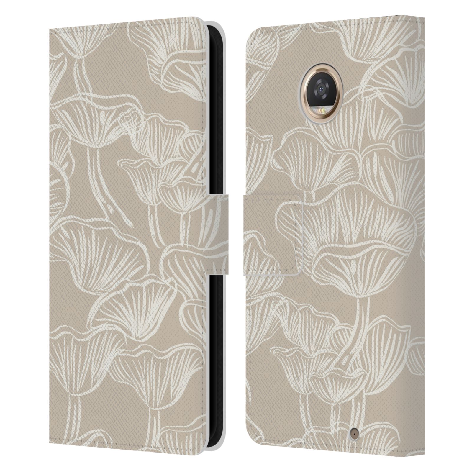 OFFICIAL ANIS ILLUSTRATION MIX PATTERN LEATHER BOOK CASE FOR MOTOROLA PHONES - Picture 13 of 18