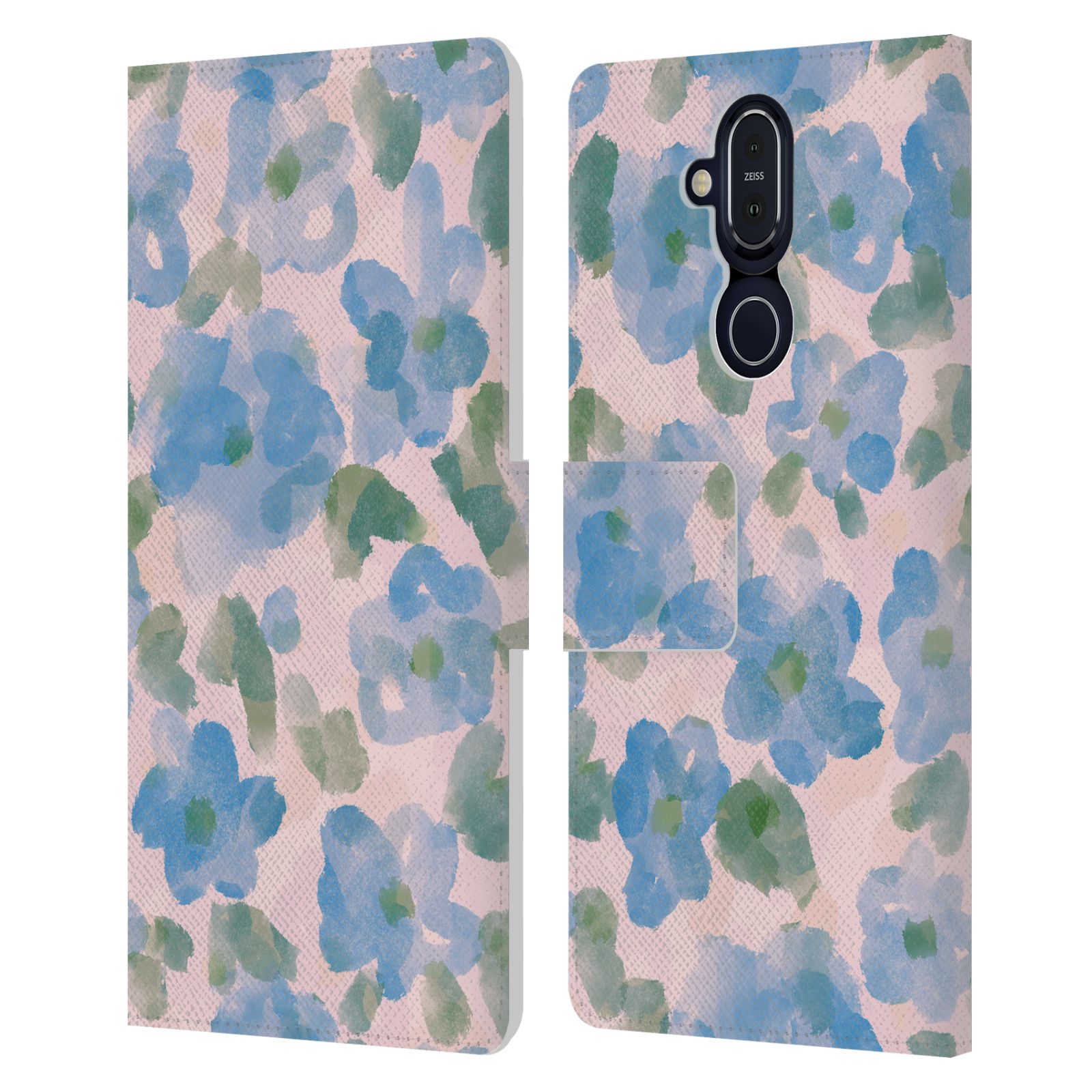 OFFICIAL ANIS ILLUSTRATION MIX PATTERN LEATHER BOOK WALLET CASE FOR NOKIA PHONES - Picture 15 of 18