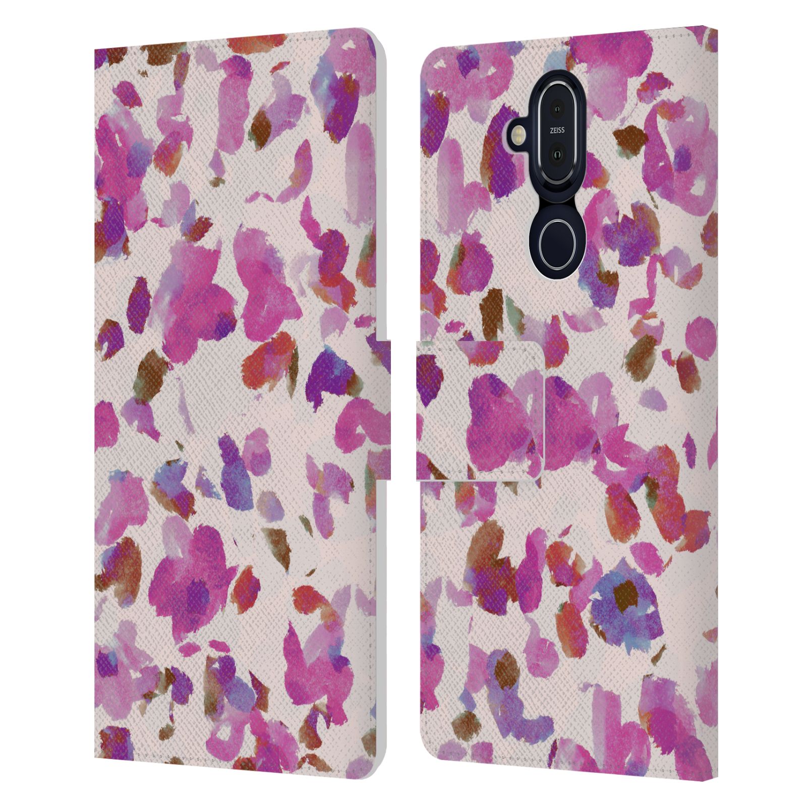OFFICIAL ANIS ILLUSTRATION MIX PATTERN LEATHER BOOK WALLET CASE FOR NOKIA PHONES - Picture 16 of 18