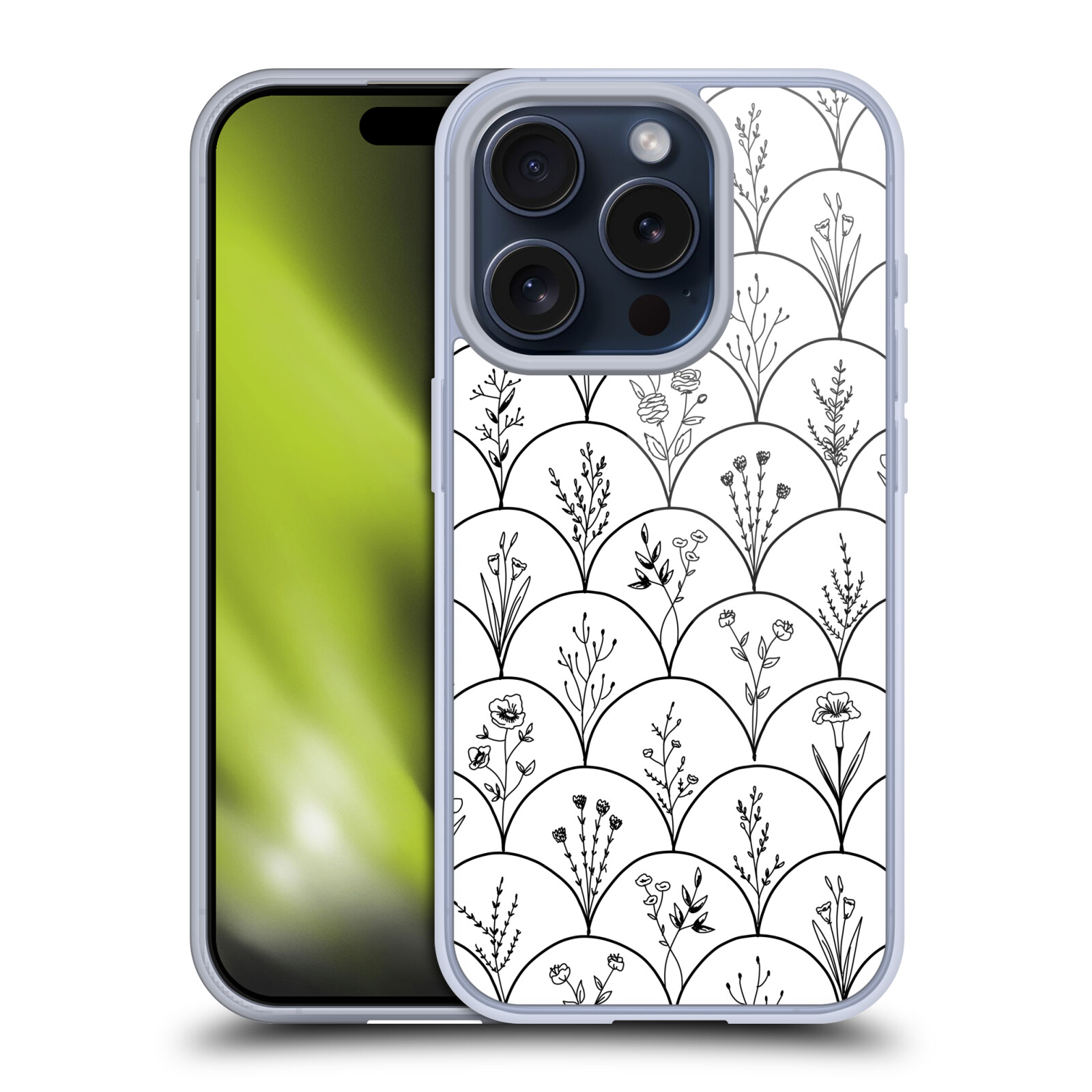 OFFICIAL ANIS ILLUSTRATION SPRING PATTERNS GEL CASE FOR APPLE iPHONE PHONES - Picture 11 of 15
