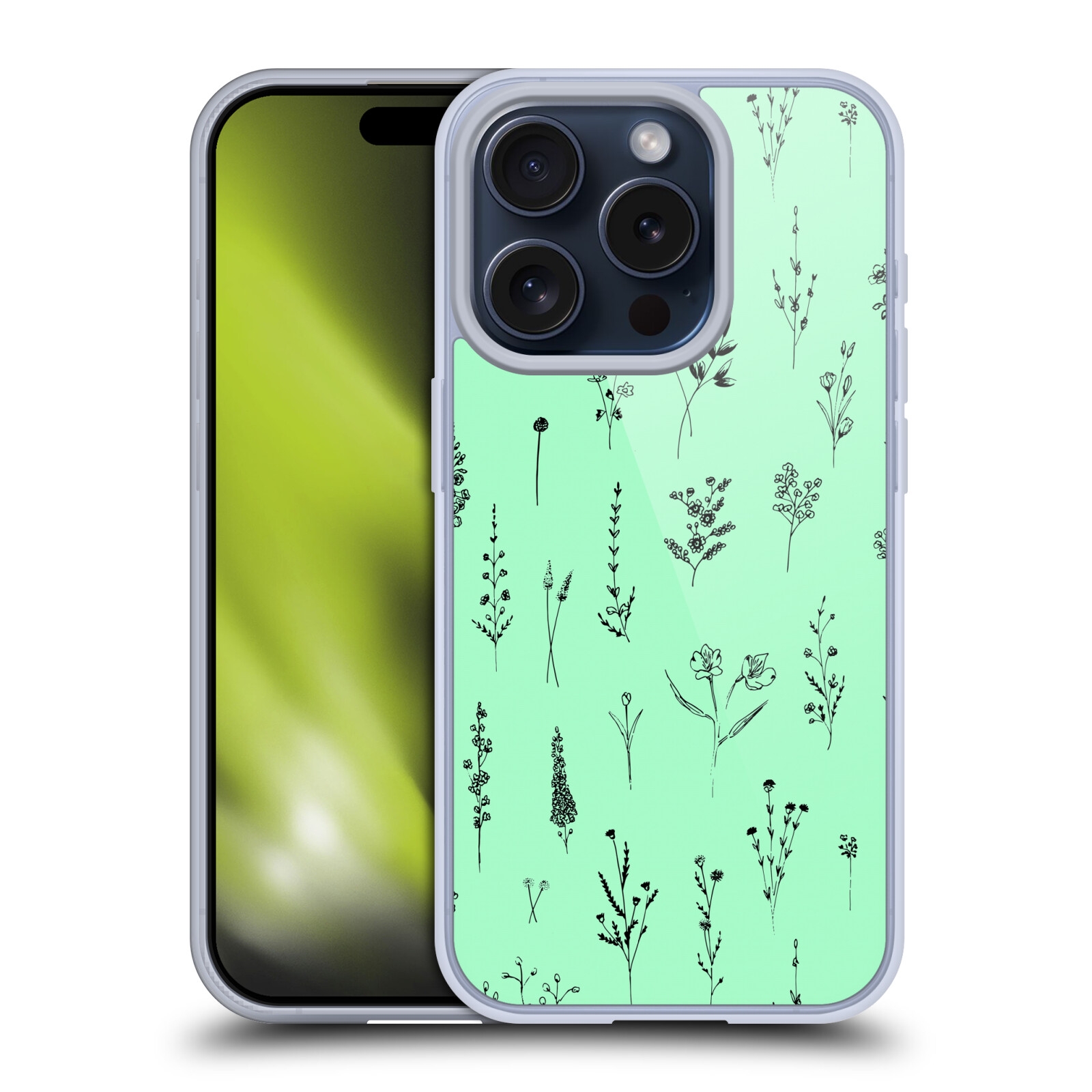 OFFICIAL ANIS ILLUSTRATION SPRING PATTERNS GEL CASE FOR APPLE iPHONE PHONES - Picture 9 of 15