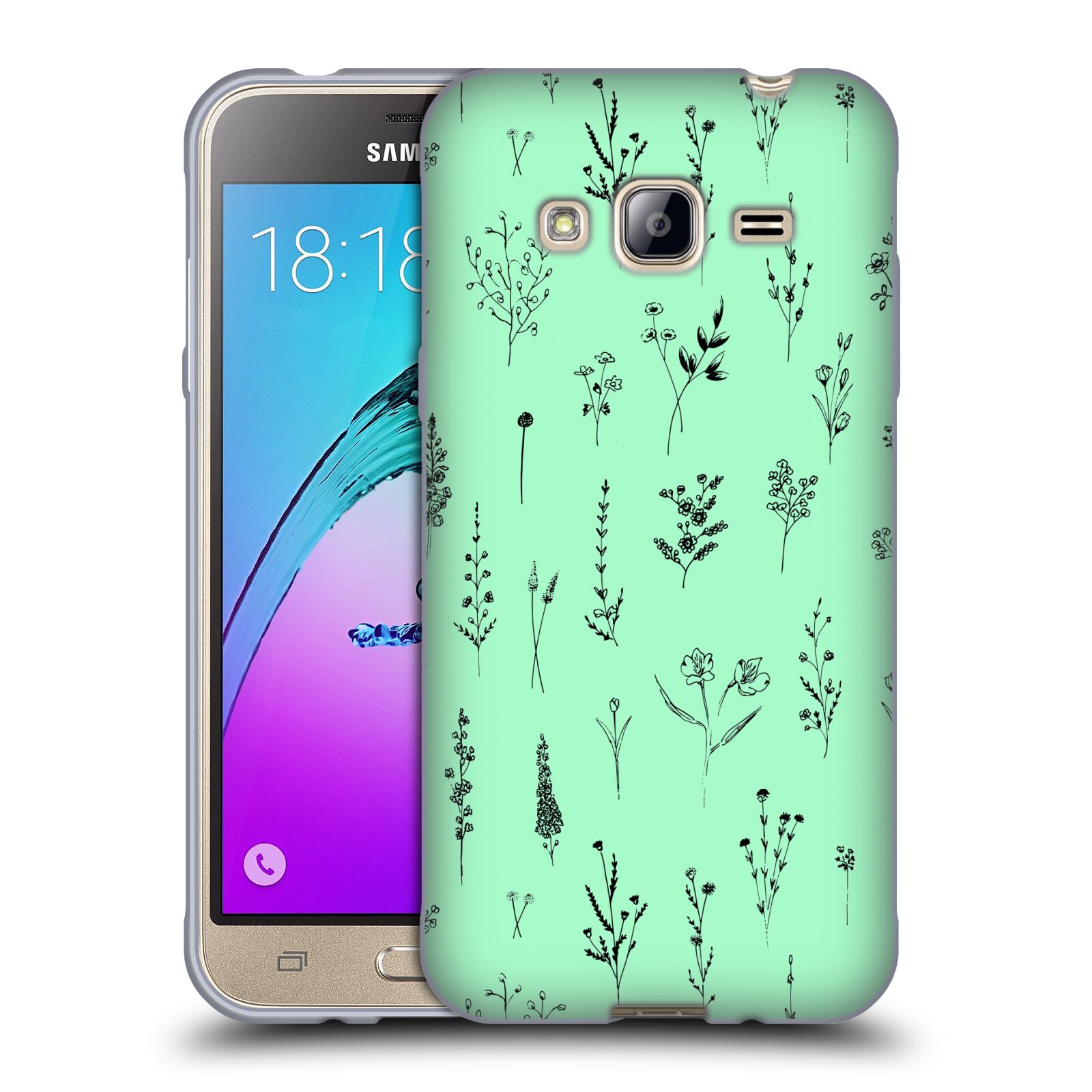 OFFICIAL ANIS ILLUSTRATION SPRING PATTERNS SOFT GEL CASE FOR SAMSUNG PHONES 3 - Picture 10 of 17
