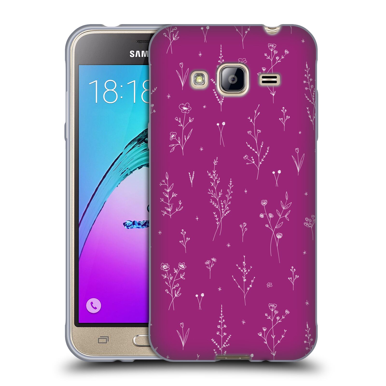 OFFICIAL ANIS ILLUSTRATION SPRING PATTERNS SOFT GEL CASE FOR SAMSUNG PHONES 3 - Picture 15 of 17