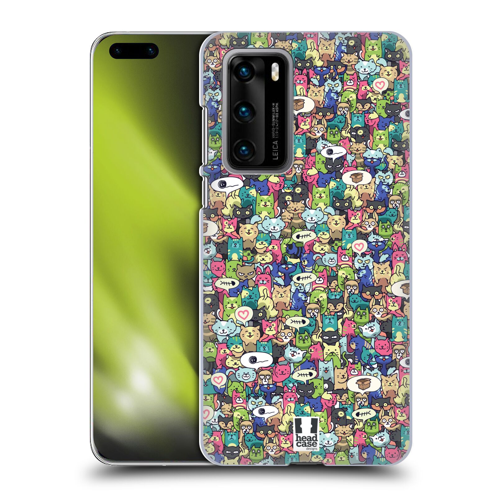 HEAD CASE DESIGNS ANIMAL OVERLOAD HARD BACK CASE FOR HUAWEI PHONES 1 - Picture 9 of 10