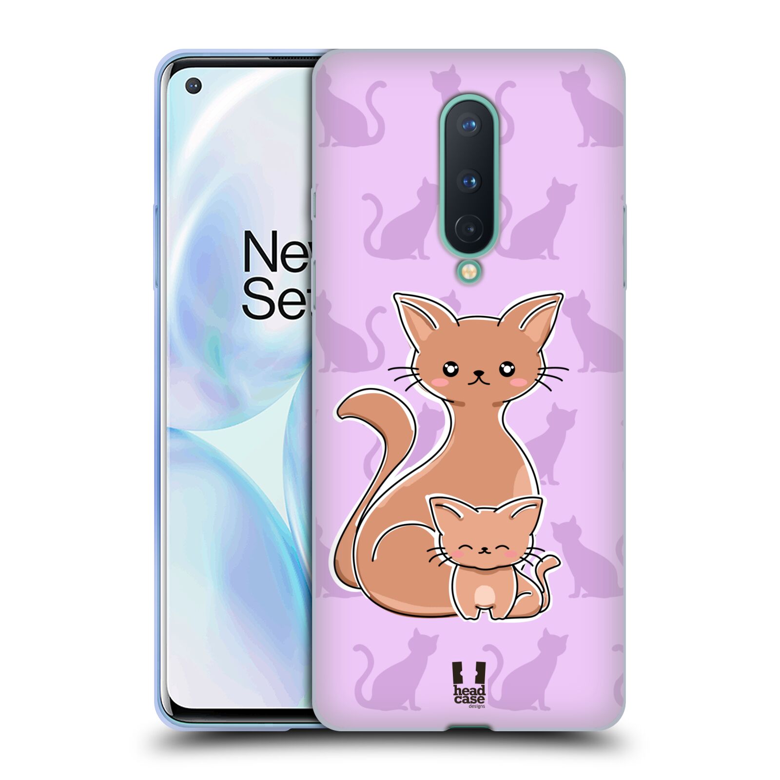 FUNDA HEAD CASE DESIGNS CON DIBUJO DE GEL SUAVE ANIMAL CON DESCENDENCIA PARA TELÉFONOS GOOGLE ONEPLUS - Imagen 8 de 13