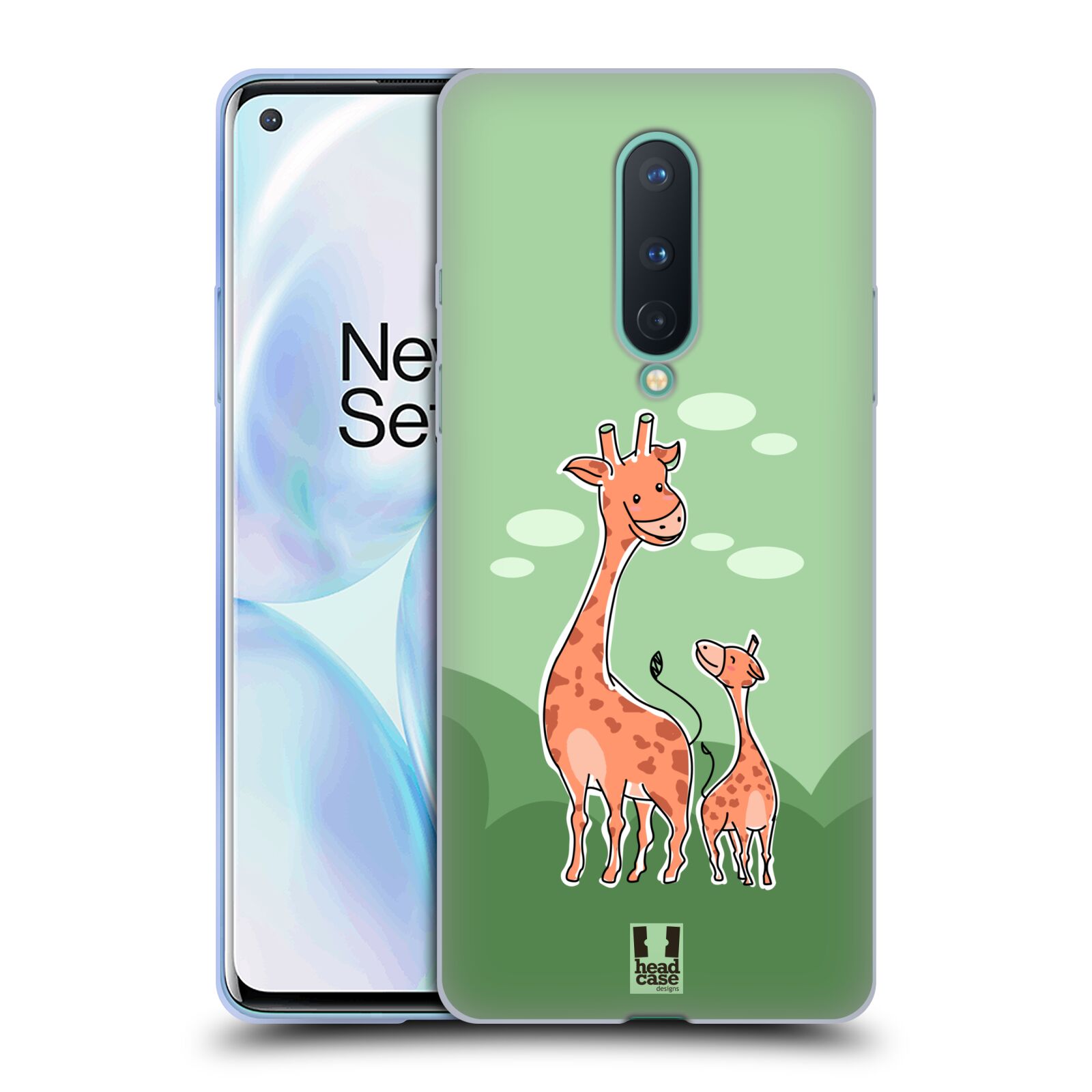 FUNDA HEAD CASE DESIGNS CON DIBUJO DE GEL SUAVE ANIMAL CON DESCENDENCIA PARA TELÉFONOS GOOGLE ONEPLUS - Imagen 10 de 13