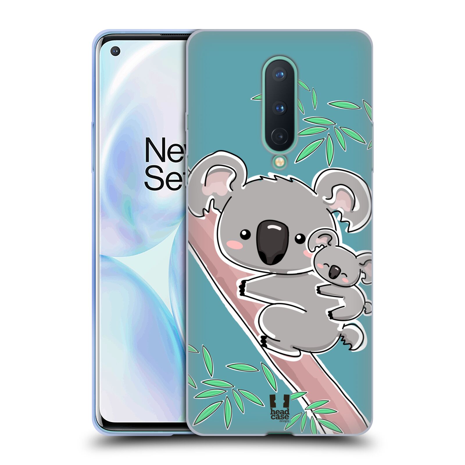 FUNDA HEAD CASE DESIGNS CON DIBUJO DE GEL SUAVE ANIMAL CON DESCENDENCIA PARA TELÉFONOS GOOGLE ONEPLUS - Imagen 11 de 13