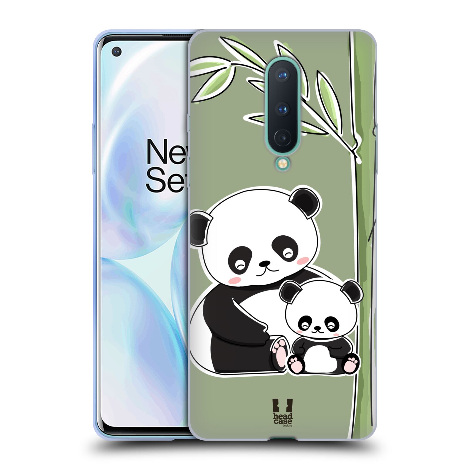 FUNDA HEAD CASE DESIGNS CON DIBUJO DE GEL SUAVE ANIMAL CON DESCENDENCIA PARA TELÉFONOS GOOGLE ONEPLUS - Imagen 12 de 13