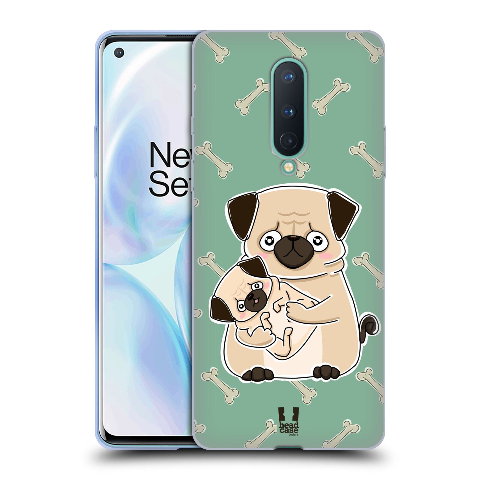 FUNDA HEAD CASE DESIGNS CON DIBUJO DE GEL SUAVE ANIMAL CON DESCENDENCIA PARA TELÉFONOS GOOGLE ONEPLUS - Imagen 13 de 13