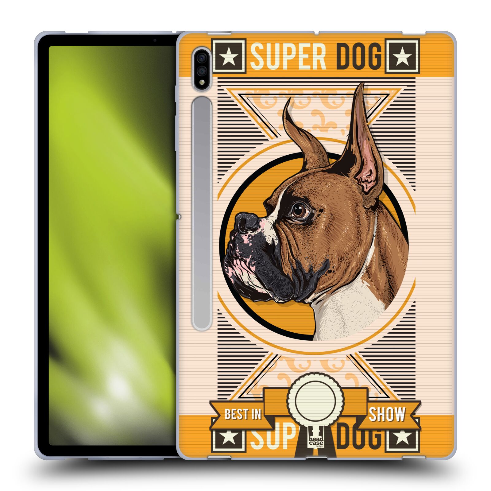 HEAD CASE DESIGNS ANIMAL SHOWCARDS SOFT GEL CASE FOR SAMSUNG TABLETS 1 - Picture 9 of 11