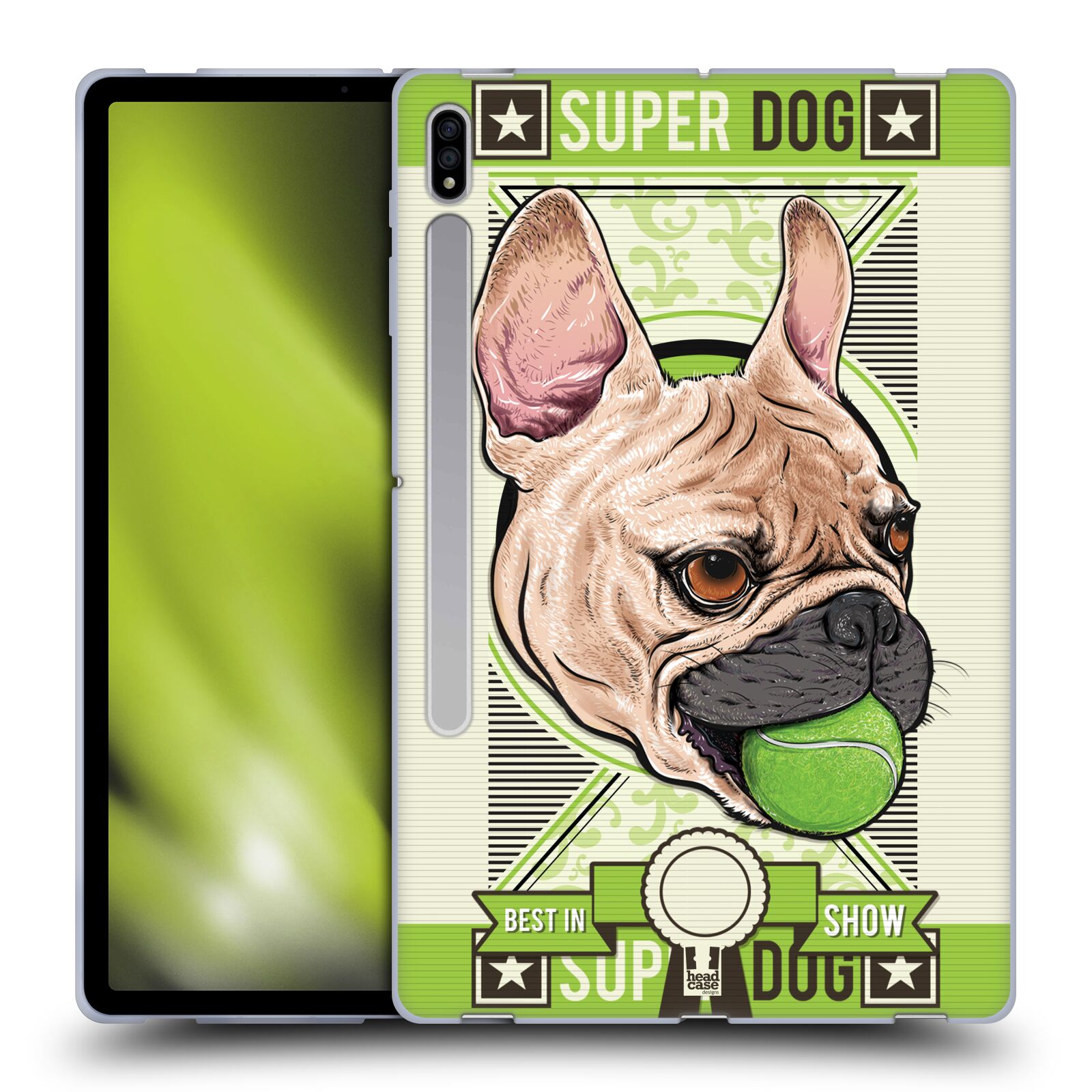 HEAD CASE DESIGNS ANIMAL SHOWCARDS SOFT GEL CASE FOR SAMSUNG TABLETS 1 - Picture 10 of 11