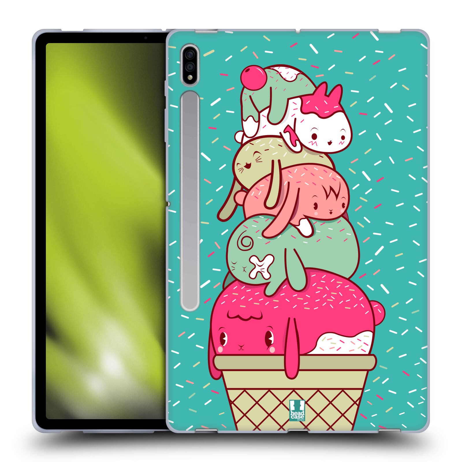 FUNDA HEAD CASE DESIGNS CON TAPAS DE ANIMALES PARA TABLETAS SAMSUNG 1 - Imagen 8 de 12
