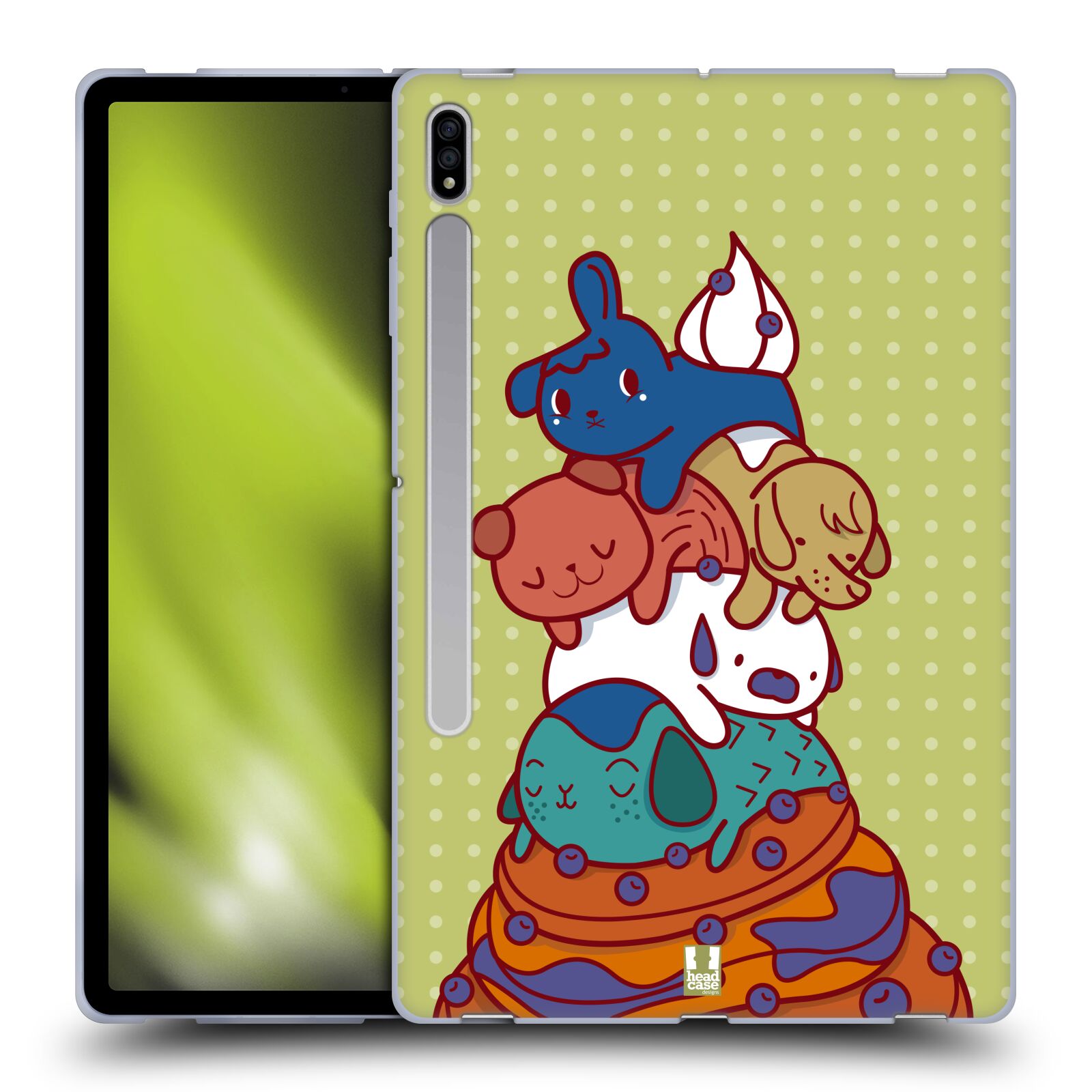 FUNDA HEAD CASE DESIGNS CON TAPAS DE ANIMALES PARA TABLETAS SAMSUNG 1 - Imagen 10 de 12