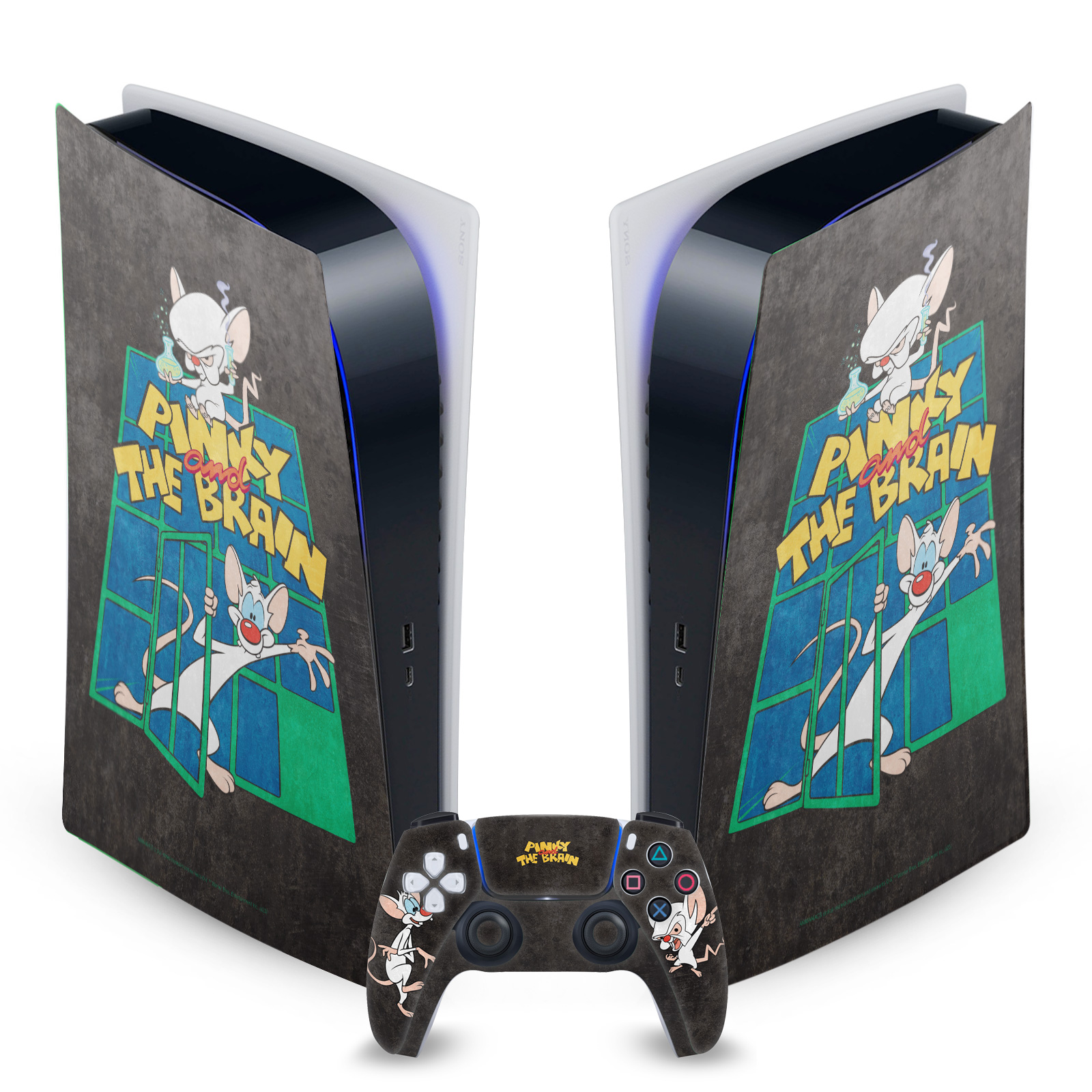 OFFICIAL ANIMANIACS GRAPHIC ART VINYL SKIN FOR SONY PS5 DIGITAL EDITION BUNDLE