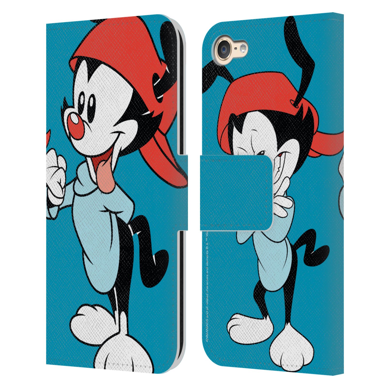 OFFICIAL ANIMANIACS GRAPHICS LEATHER BOOK CASE FOR APPLE iPOD TOUCH MP3 - Picture 13 of 14
