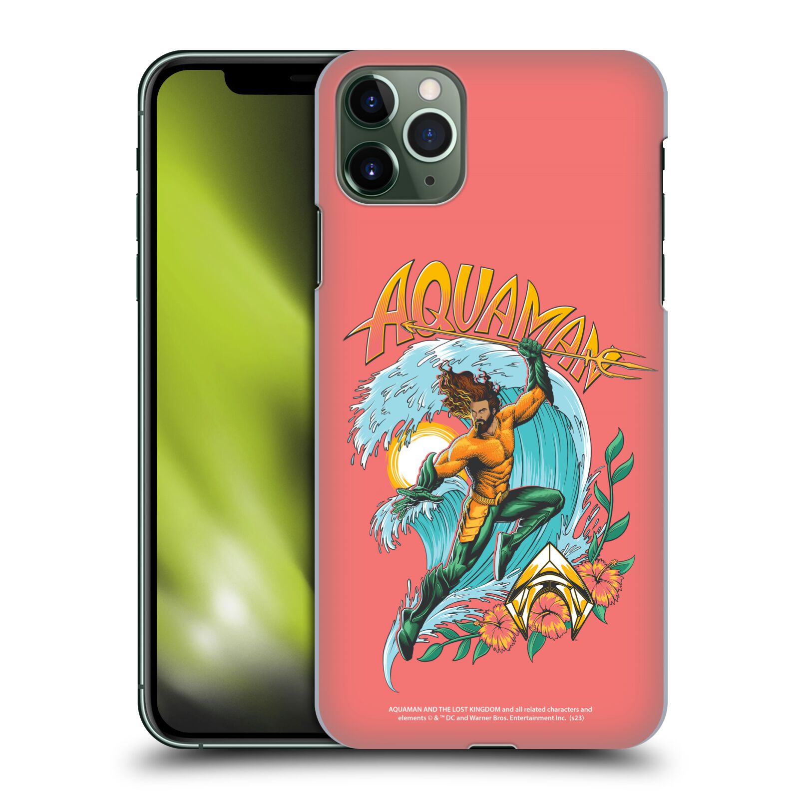 OFFICIAL AQUAMAN AND THE LOST KINGDOM GRAPHICS HARD BACK CASE FOR GOOGLE PHONES