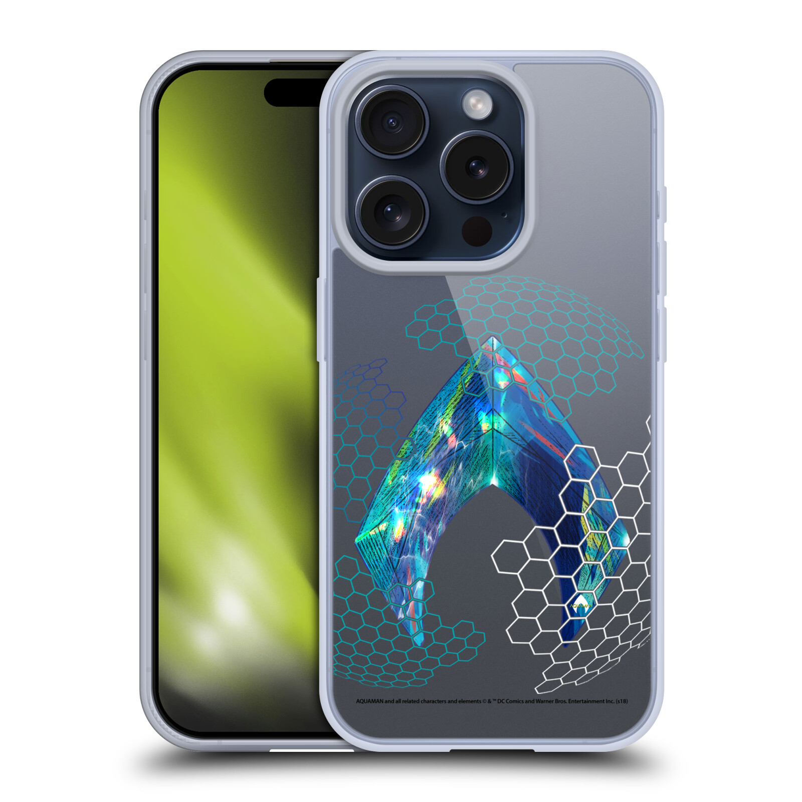 OFFICIEL AQUAMAN MOVIE LOGO ÉTUI COQUE EN GEL MOLLE POUR APPLE iPHONE TÉLÉPHONES - Photo 12 sur 17