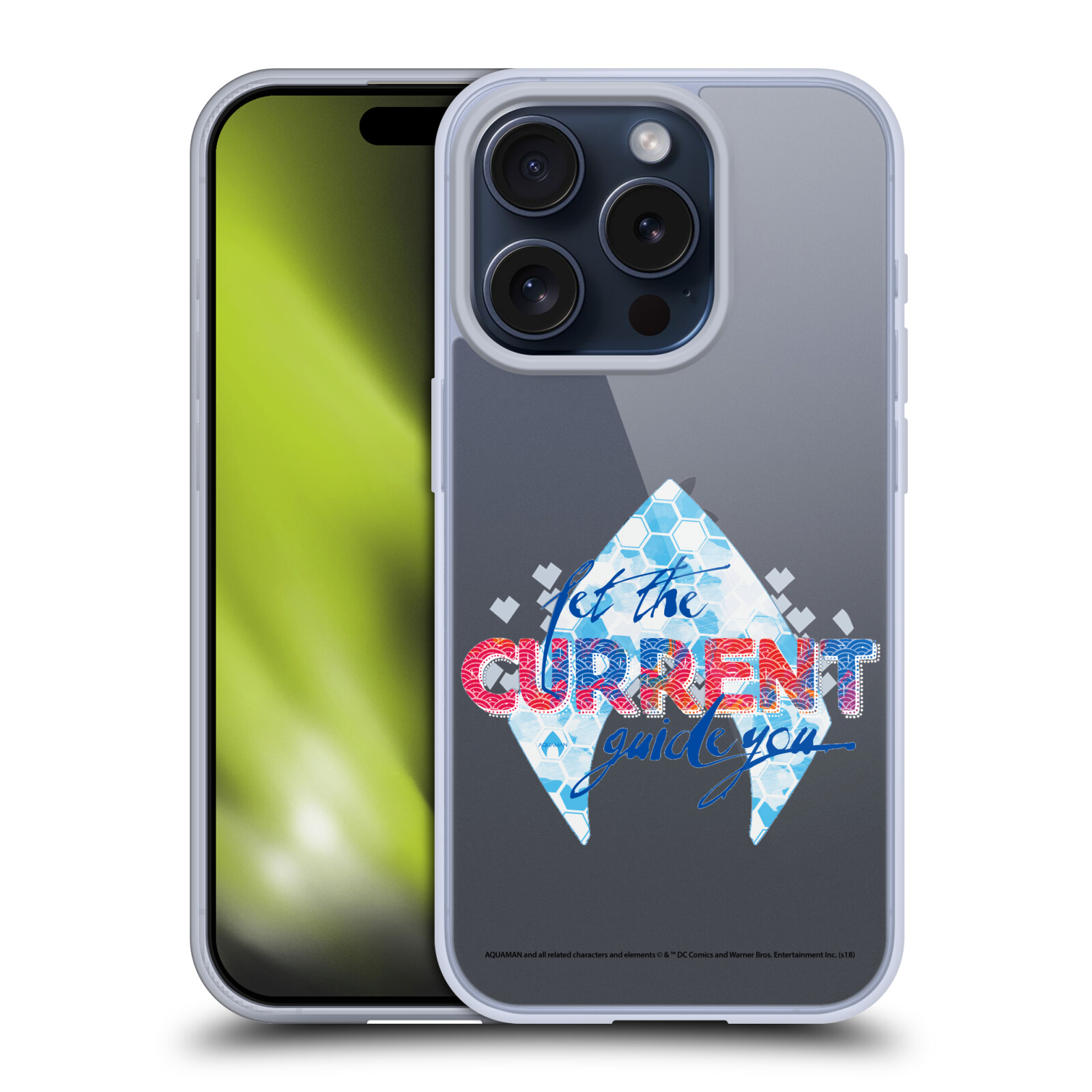 OFFICIEL AQUAMAN MOVIE LOGO ÉTUI COQUE EN GEL MOLLE POUR APPLE iPHONE TÉLÉPHONES - Photo 17 sur 17
