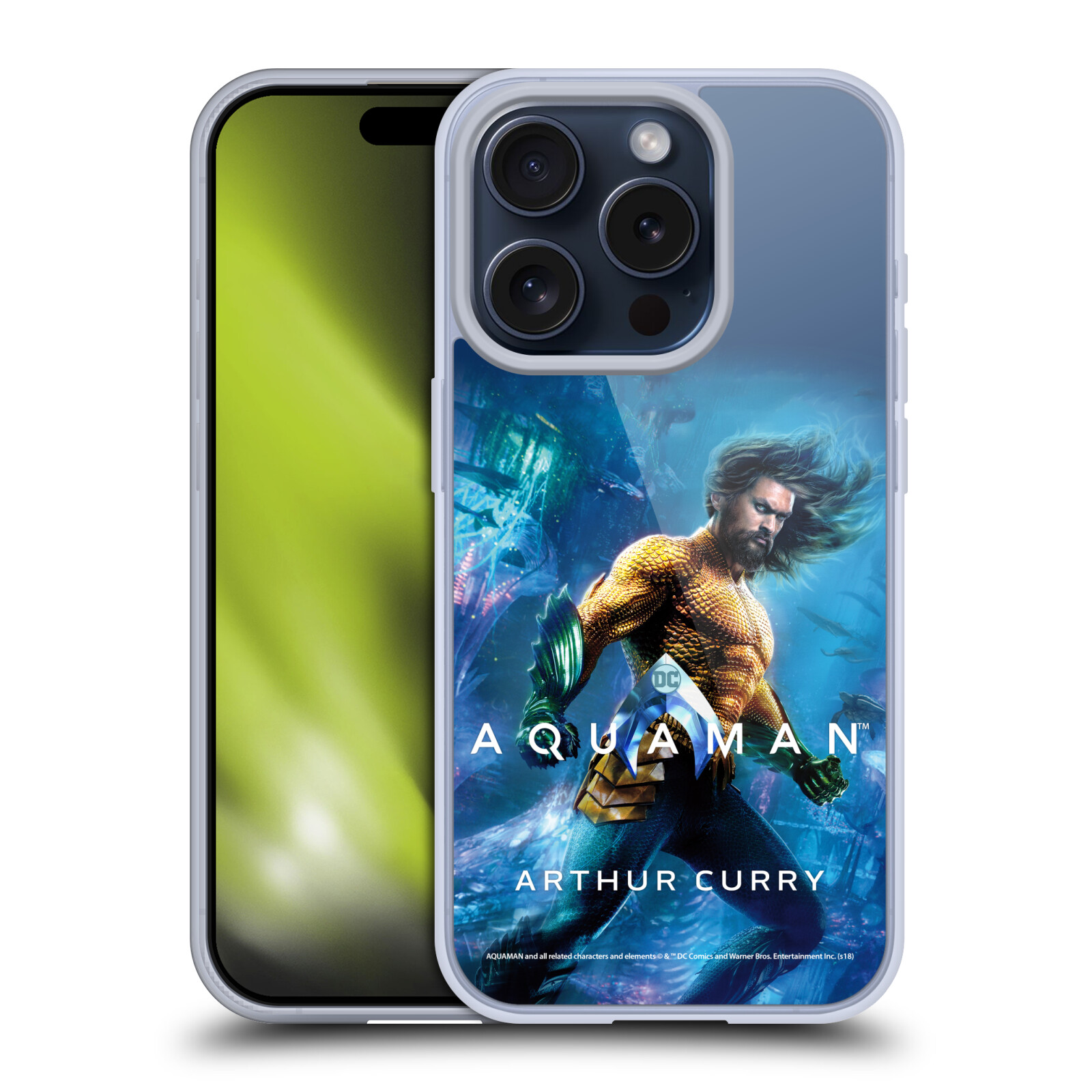 OFFICIEL AQUAMAN MOVIE POSTERS ÉTUI COQUE EN GEL POUR APPLE iPHONE TÉLÉPHONES - Photo 8 sur 17