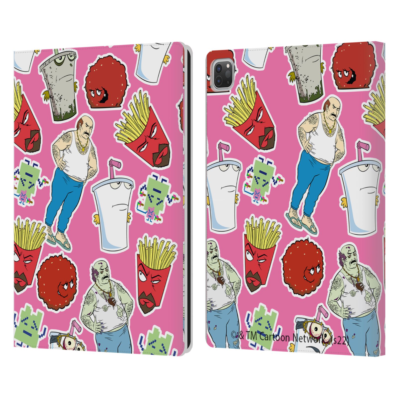 OFFICIAL AQUA TEEN HUNGER FORCE GRAPHICS LEATHER BOOK WALLET CASE FOR APPLE iPAD - Picture 8 of 9