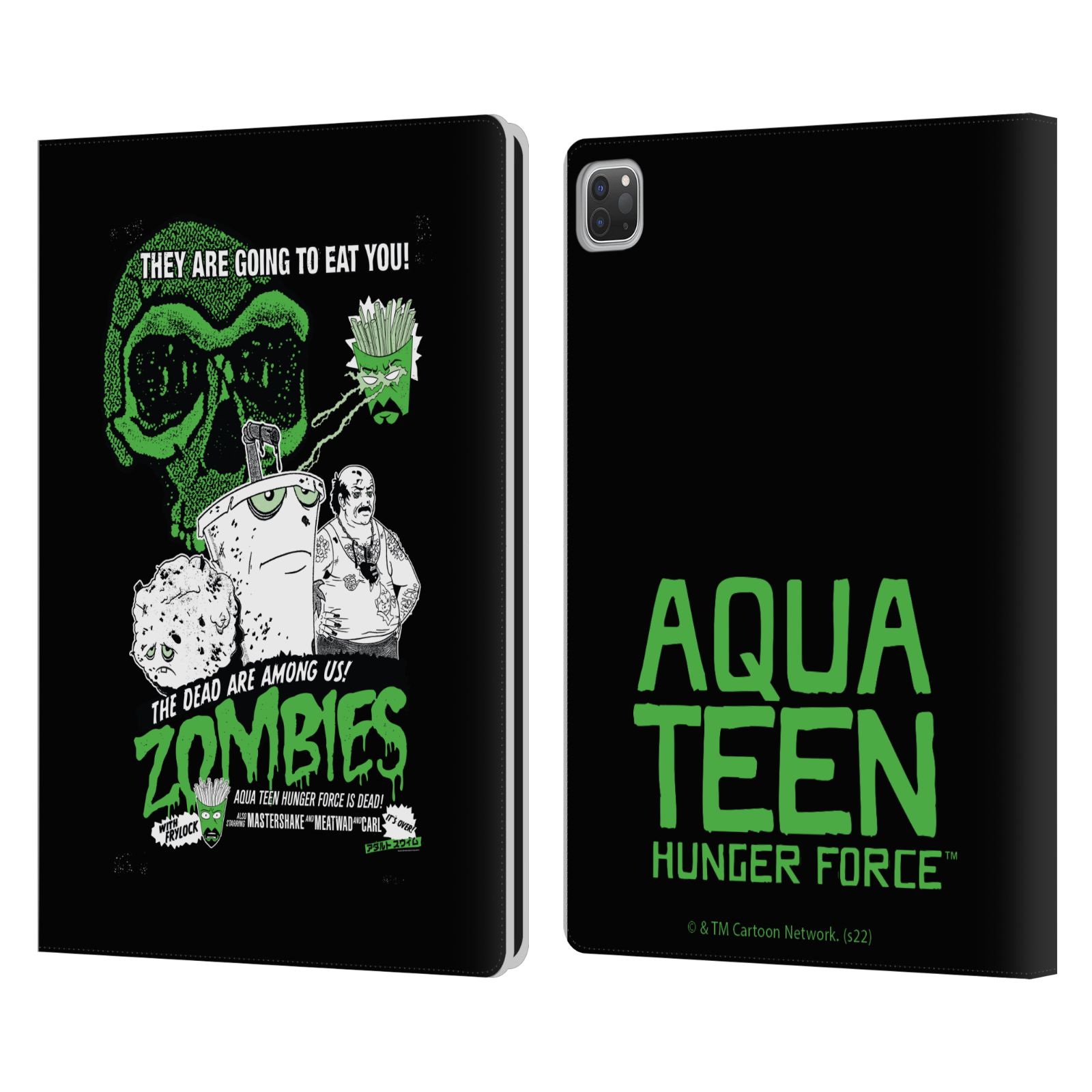OFFICIAL AQUA TEEN HUNGER FORCE GRAPHICS LEATHER BOOK WALLET CASE FOR APPLE iPAD - Picture 9 of 9