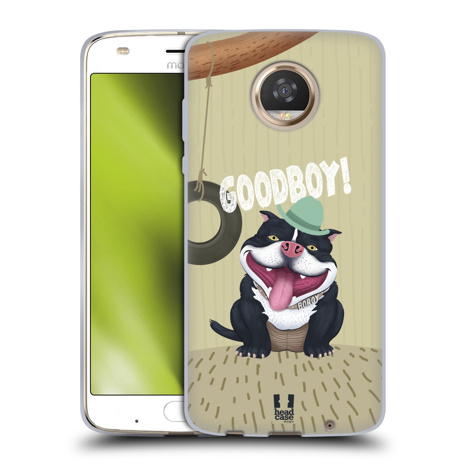 FUNDA HEAD CASE DESIGNS CON DIBUJO DE ANIMALES QUIPS GEL SUAVE PARA TELÉFONOS MOTOROLA 2 - Imagen 9 de 12