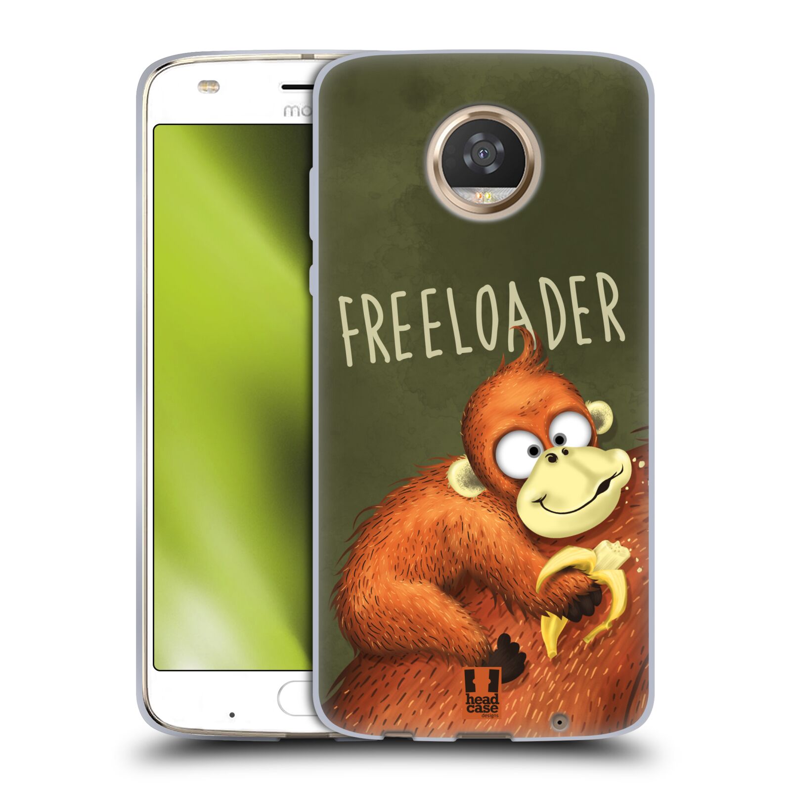 FUNDA HEAD CASE DESIGNS CON DIBUJO DE ANIMALES QUIPS GEL SUAVE PARA TELÉFONOS MOTOROLA 2 - Imagen 10 de 12