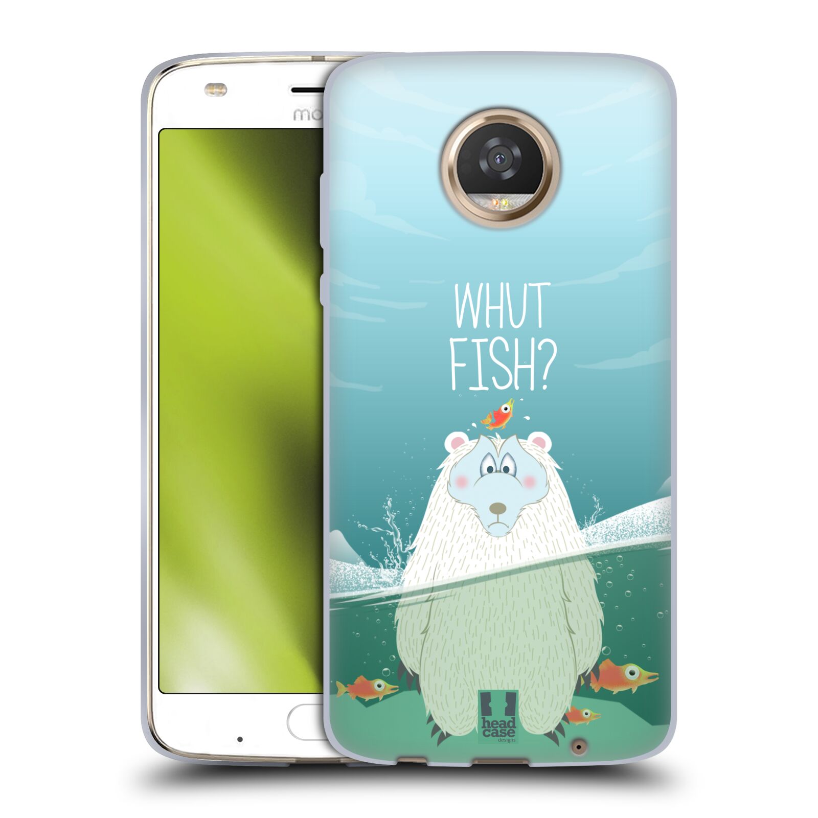 FUNDA HEAD CASE DESIGNS CON DIBUJO DE ANIMALES QUIPS GEL SUAVE PARA TELÉFONOS MOTOROLA 2 - Imagen 11 de 12