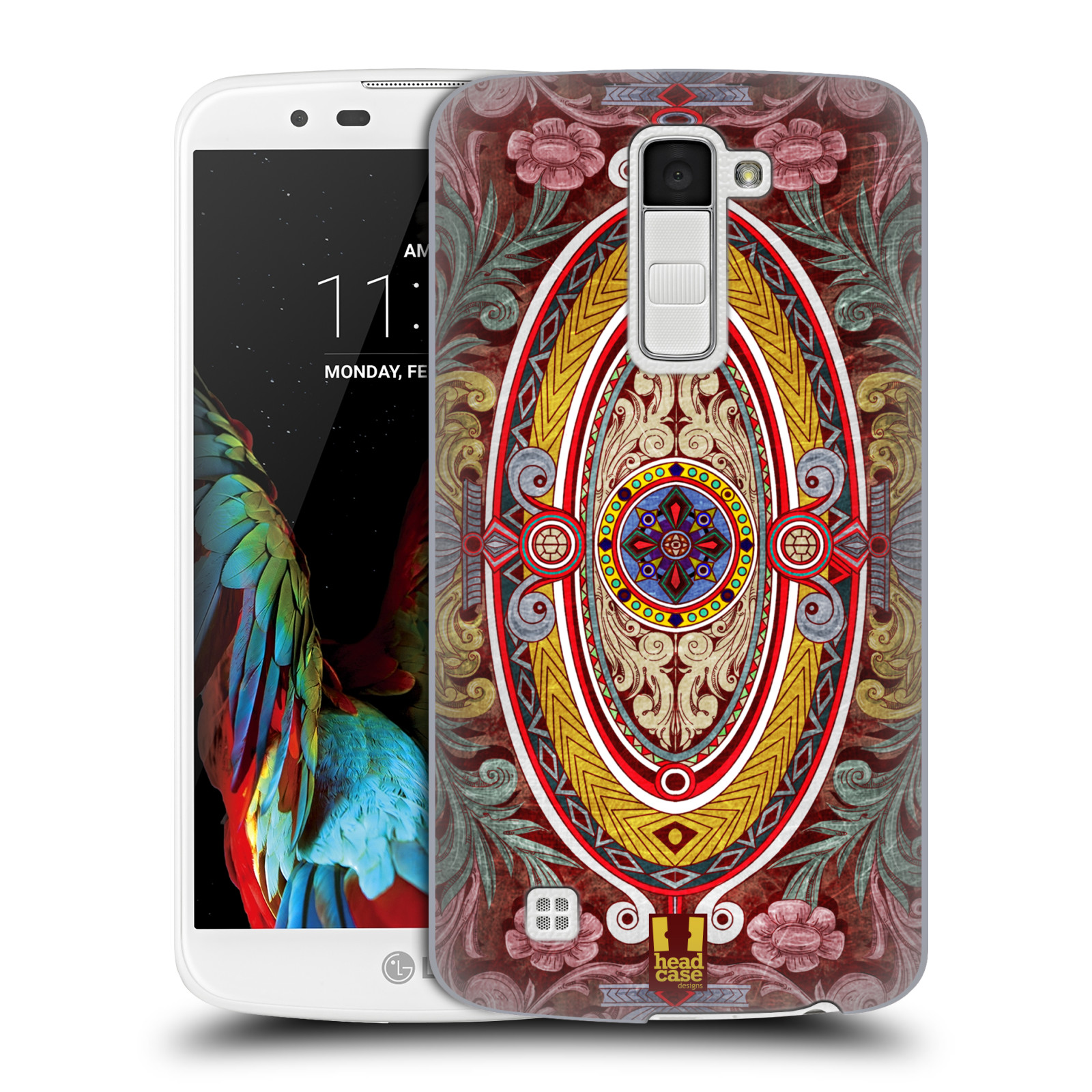 HEAD CASE DESIGNS ARABESQUE PATTERN HARD BACK CASE & WALLPAPER FOR LG PHONES 3 - Picture 9 of 13