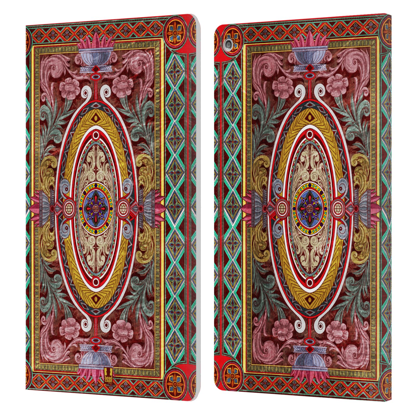 FUNDA BILLETERA HEAD CASE DESIGNS CON DIBUJO ARABESCO PARA AMAZON FIRE - Imagen 7 de 11