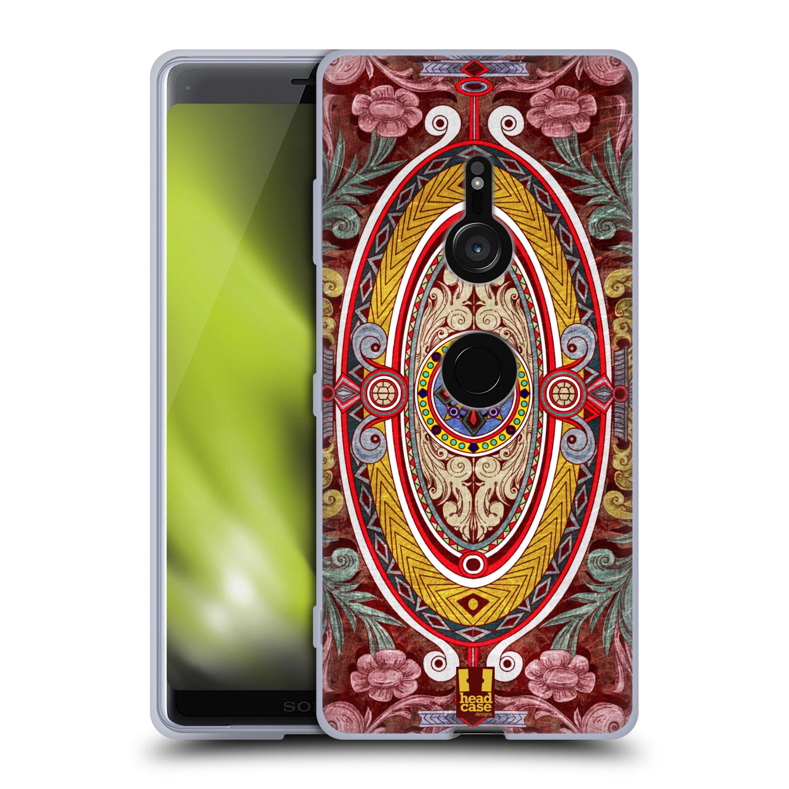 HEAD CASE DESIGNS ARABESQUE PATTERN SOFT GEL CASE FOR SONY PHONES 1