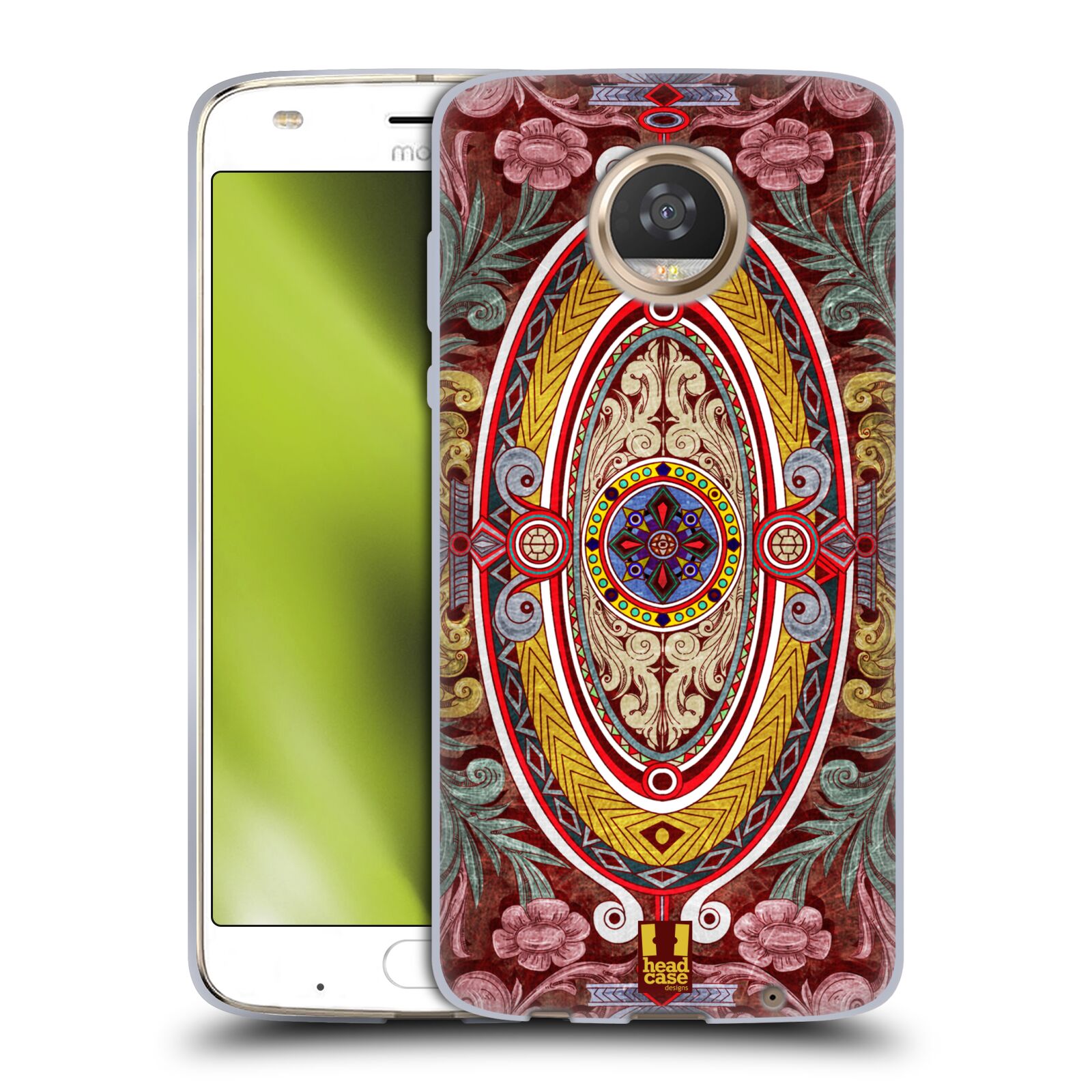 HEAD CASE DESIGNS ARABESQUE PATTERN SOFT GEL CASE FOR MOTOROLA PHONES - Picture 8 of 12