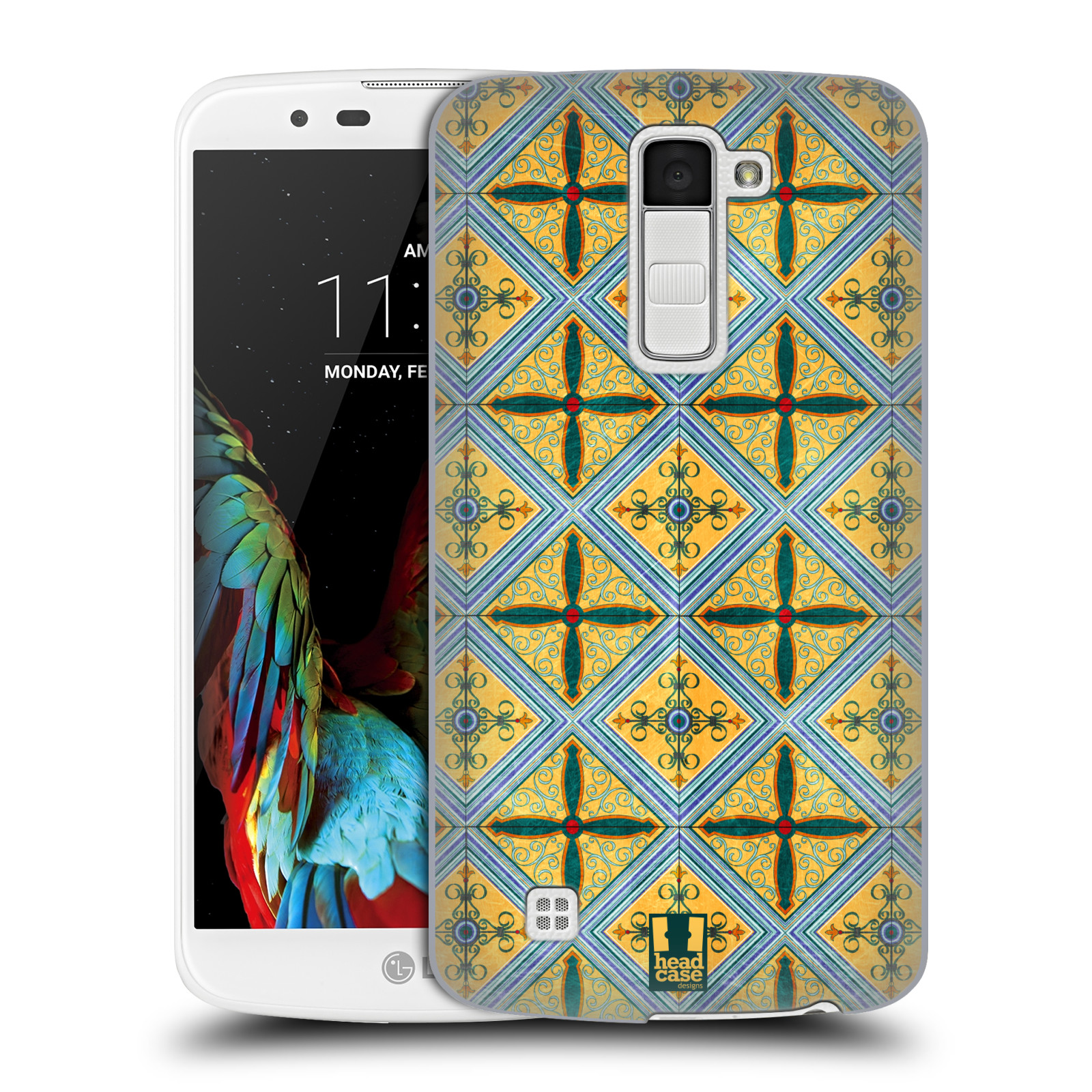 HEAD CASE DESIGNS ARABESQUE PATTERN HARD BACK CASE & WALLPAPER FOR LG PHONES 3 - Picture 10 of 13