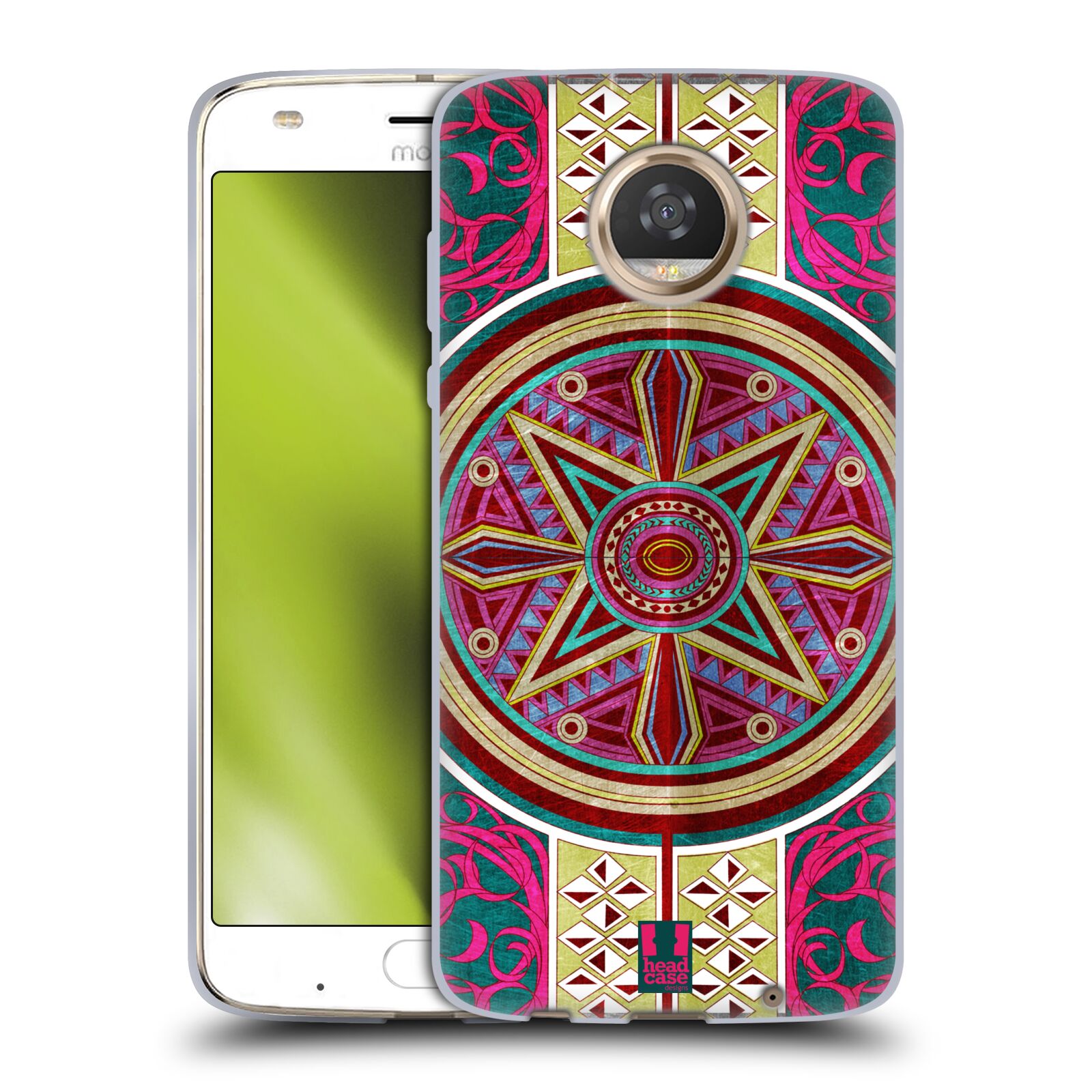 HEAD CASE DESIGNS ARABESQUE PATTERN SOFT GEL CASE FOR MOTOROLA PHONES - Picture 10 of 12