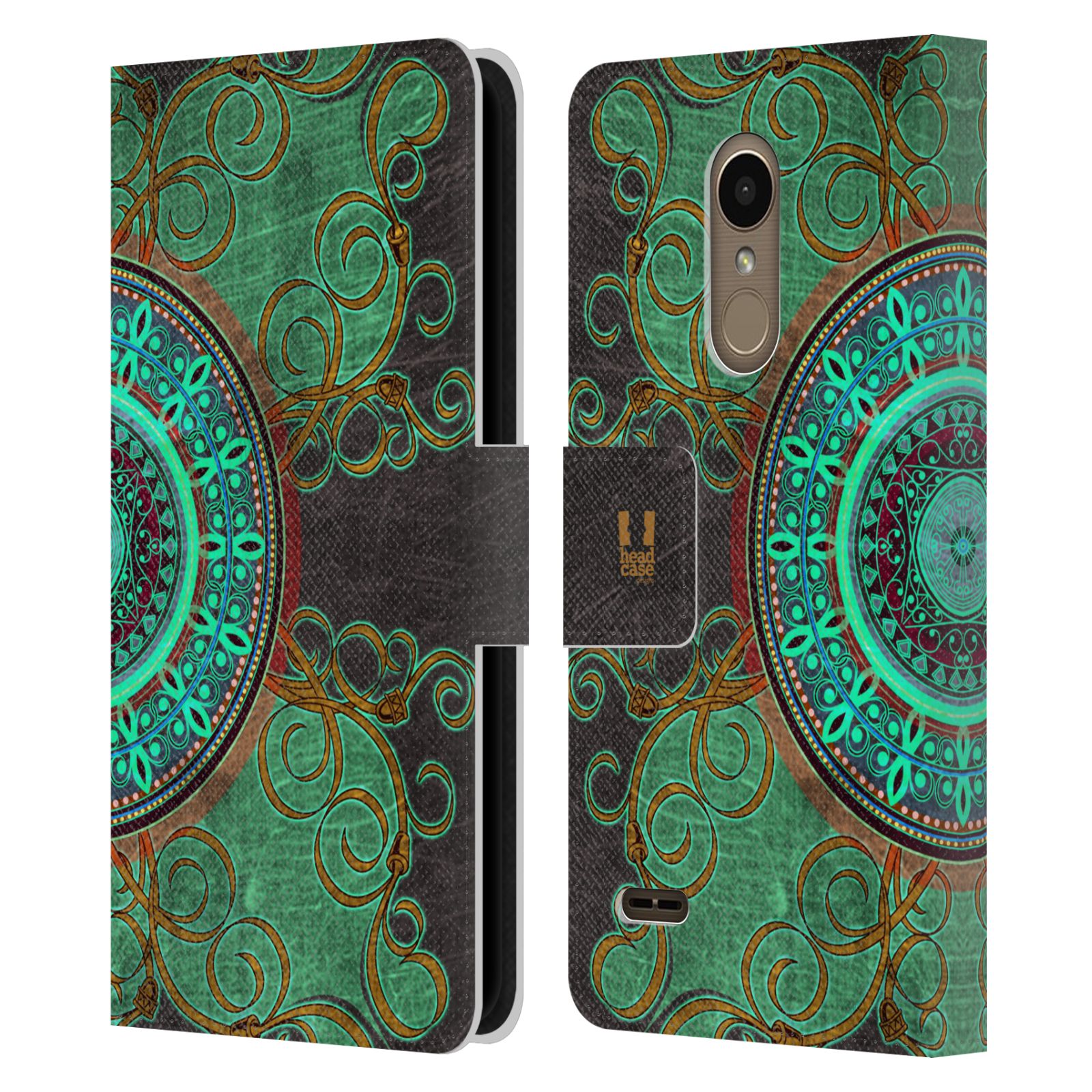 HEAD CASE DESIGNS ARABESQUE PATTERN LEATHER BOOK WALLET CASE FOR LG PHONES 1 - Picture 7 of 7