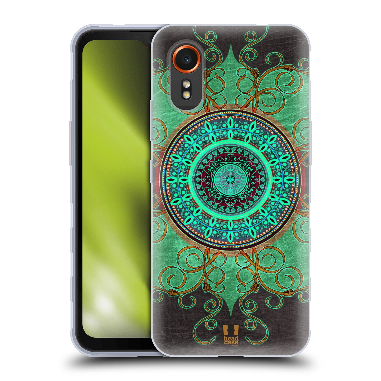 Silikonové pouzdro - Samsung Galaxy Xcover 7 5G - Head Case - ARAB MANDALA (Silikonový kryt, obal, pouzdro na mobilní telefon Samsung Galaxy Xcover 7 5G s motivem ARAB MANDALA)