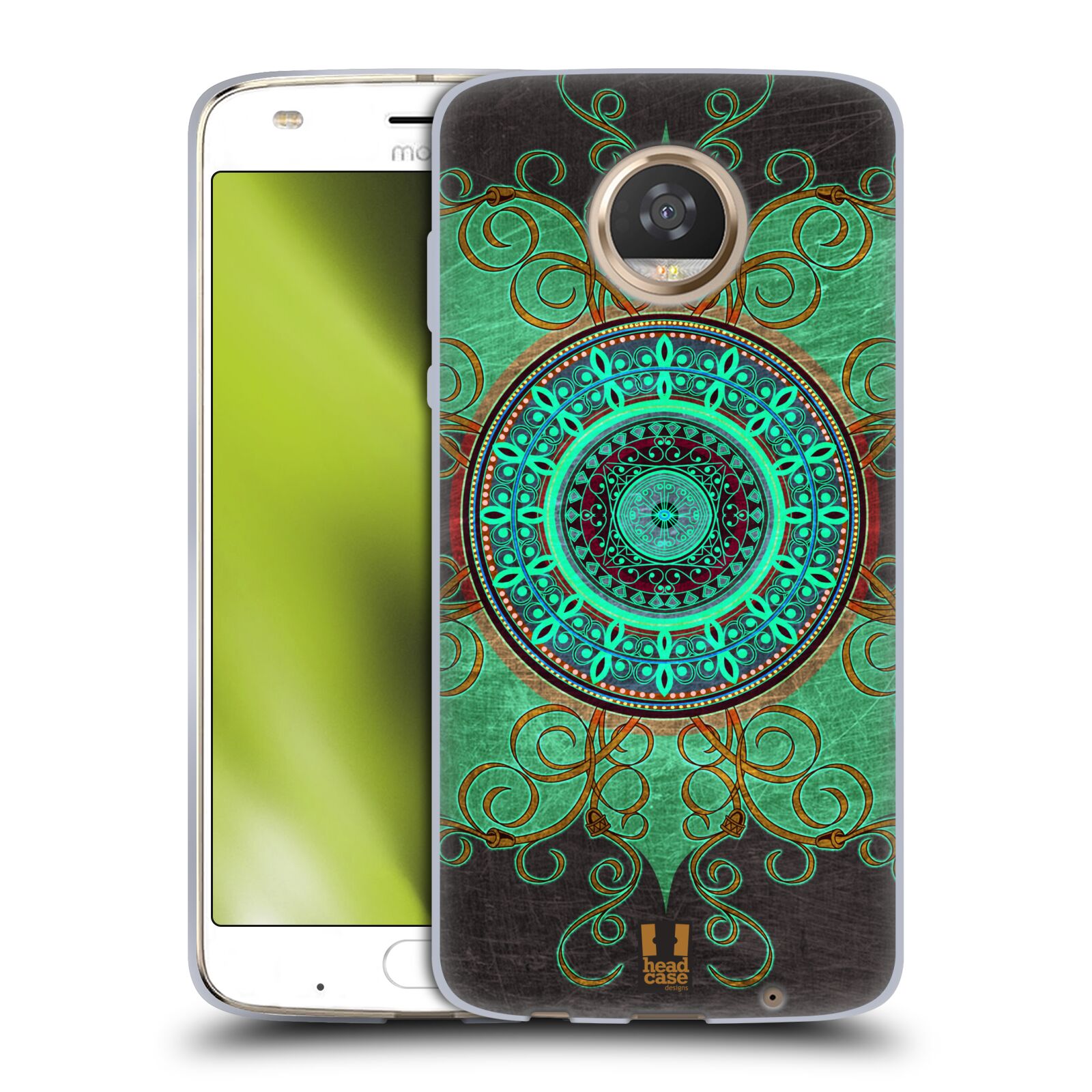 HEAD CASE DESIGNS ARABESQUE PATTERN SOFT GEL CASE FOR MOTOROLA PHONES - Picture 12 of 12