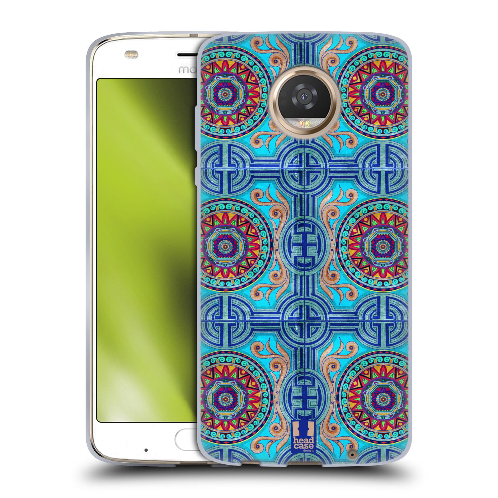 HEAD CASE DESIGNS ARABESQUE PATTERN SOFT GEL CASE FOR MOTOROLA PHONES - Picture 11 of 12