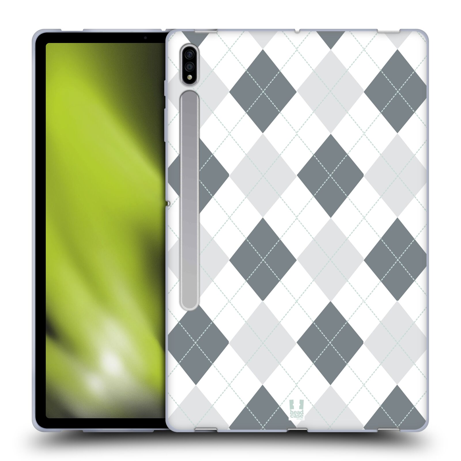HEAD CASE DESIGNS ARGYLE SOFT GEL CASE FOR SAMSUNG TABLETS 1 - Picture 8 of 15