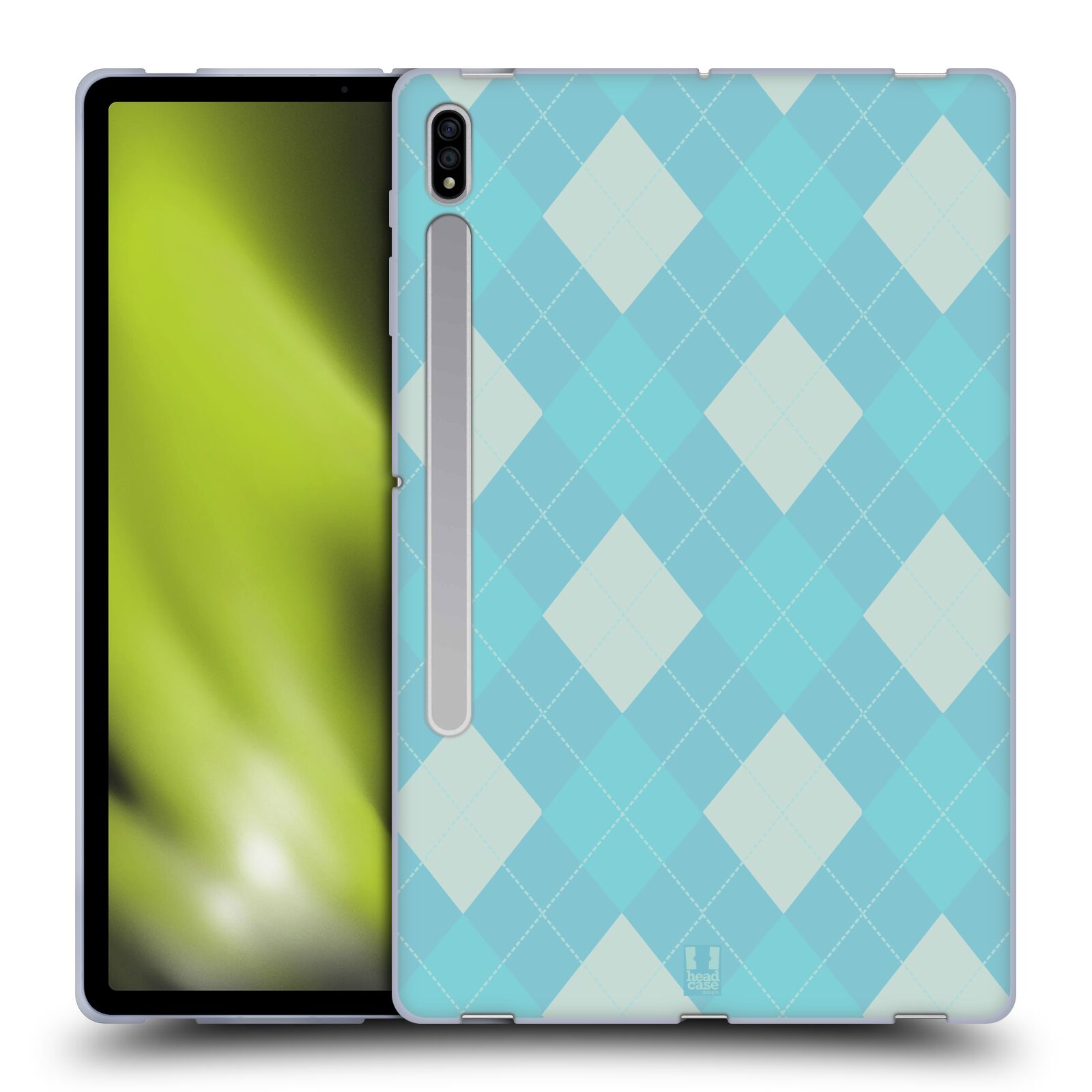 HEAD CASE DESIGNS ARGYLE SOFT GEL CASE FOR SAMSUNG TABLETS 1 - Picture 14 of 15