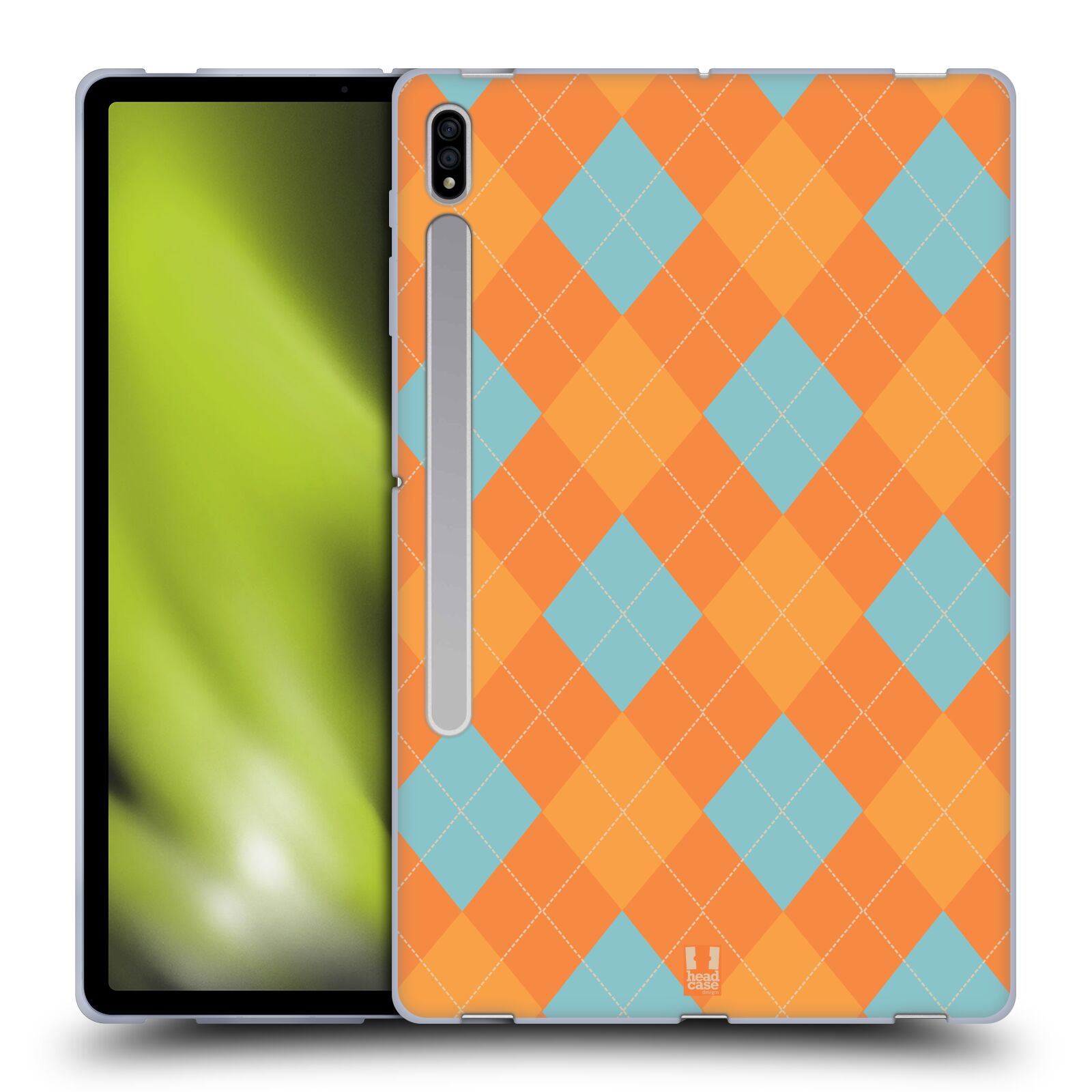 HEAD CASE DESIGNS ARGYLE SOFT GEL CASE FOR SAMSUNG TABLETS 1 - Picture 9 of 15