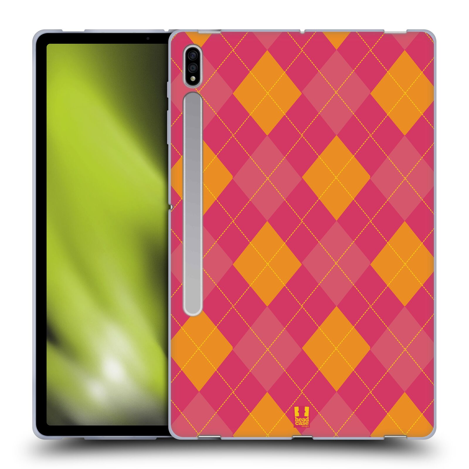 HEAD CASE DESIGNS ARGYLE SOFT GEL CASE FOR SAMSUNG TABLETS 1 - Picture 12 of 15