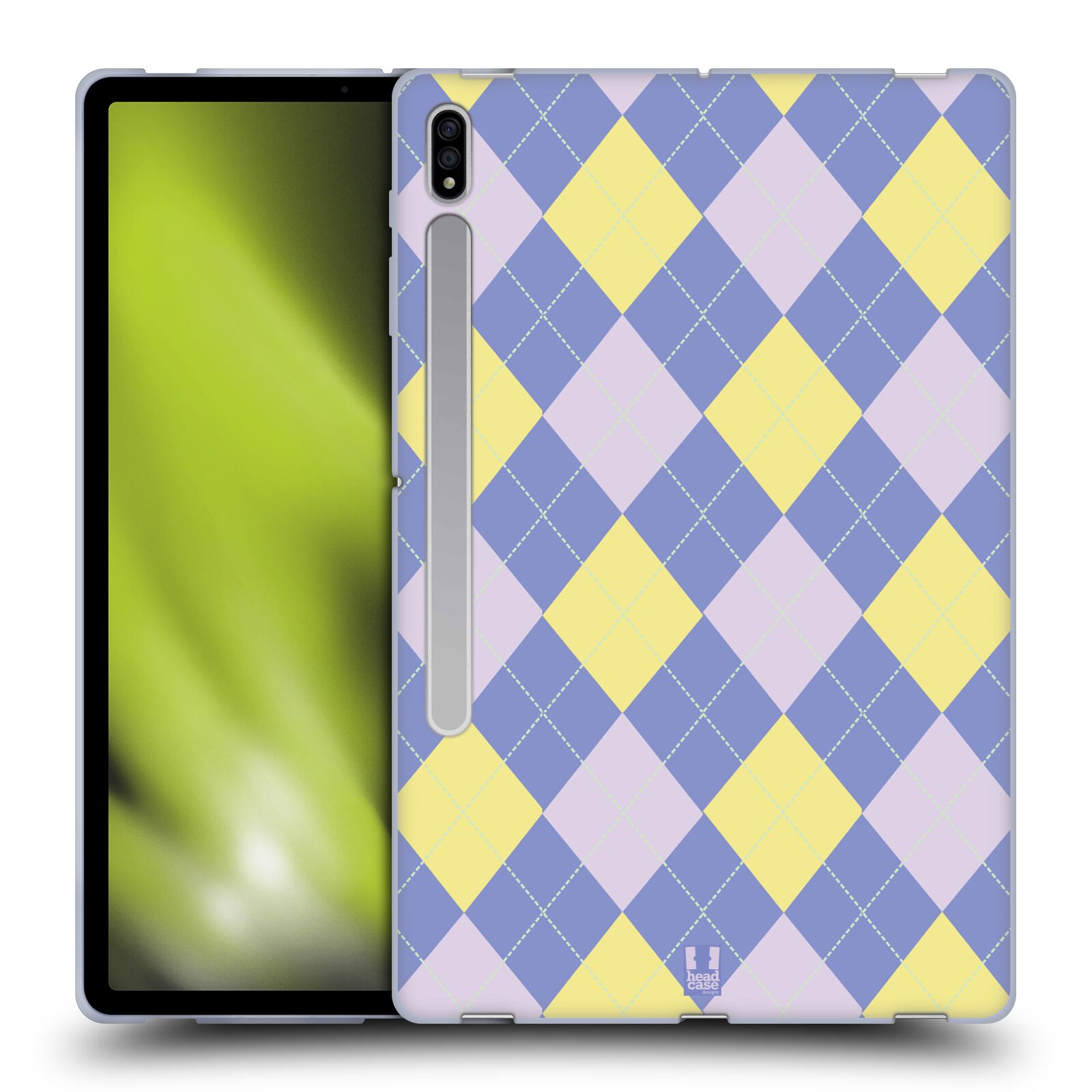 HEAD CASE DESIGNS ARGYLE SOFT GEL CASE FOR SAMSUNG TABLETS 1 - Picture 15 of 15