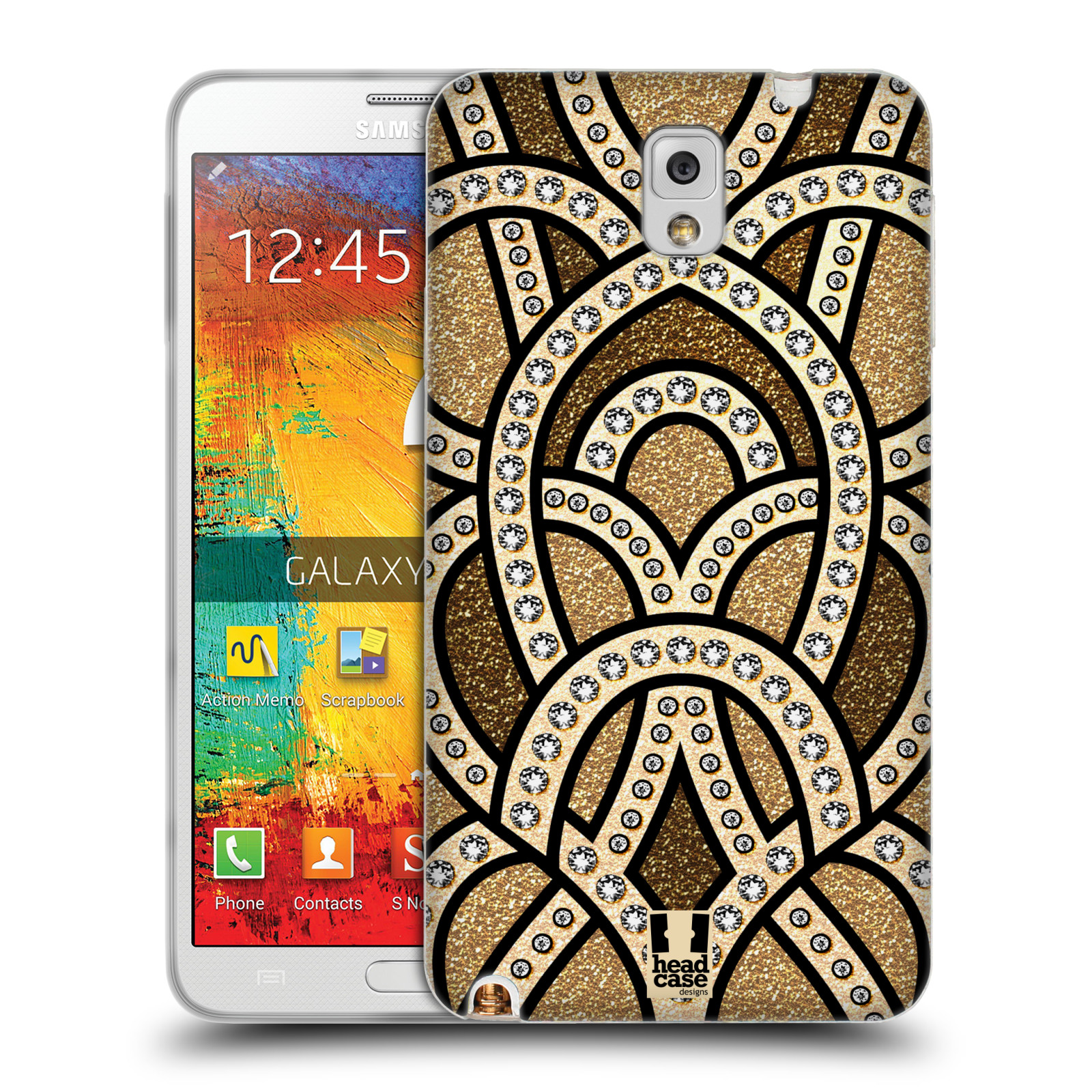 HEAD CASE DESIGNS ART DECO LUXE SOFT GEL HANDYHÜLLE FÜR SAMSUNG HANDYS 2 - Picture 8 of 10