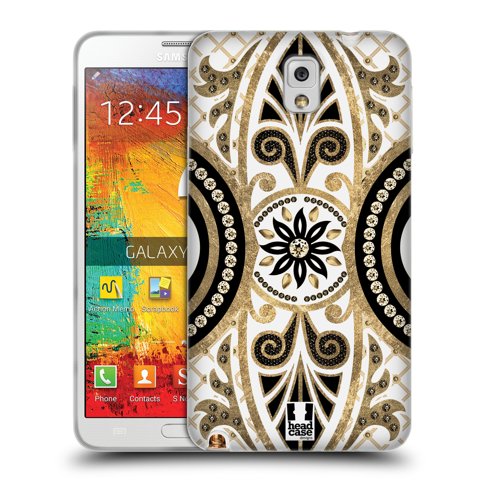 HEAD CASE DESIGNS ART DECO LUXE SOFT GEL HANDYHÜLLE FÜR SAMSUNG HANDYS 2 - Picture 10 of 10